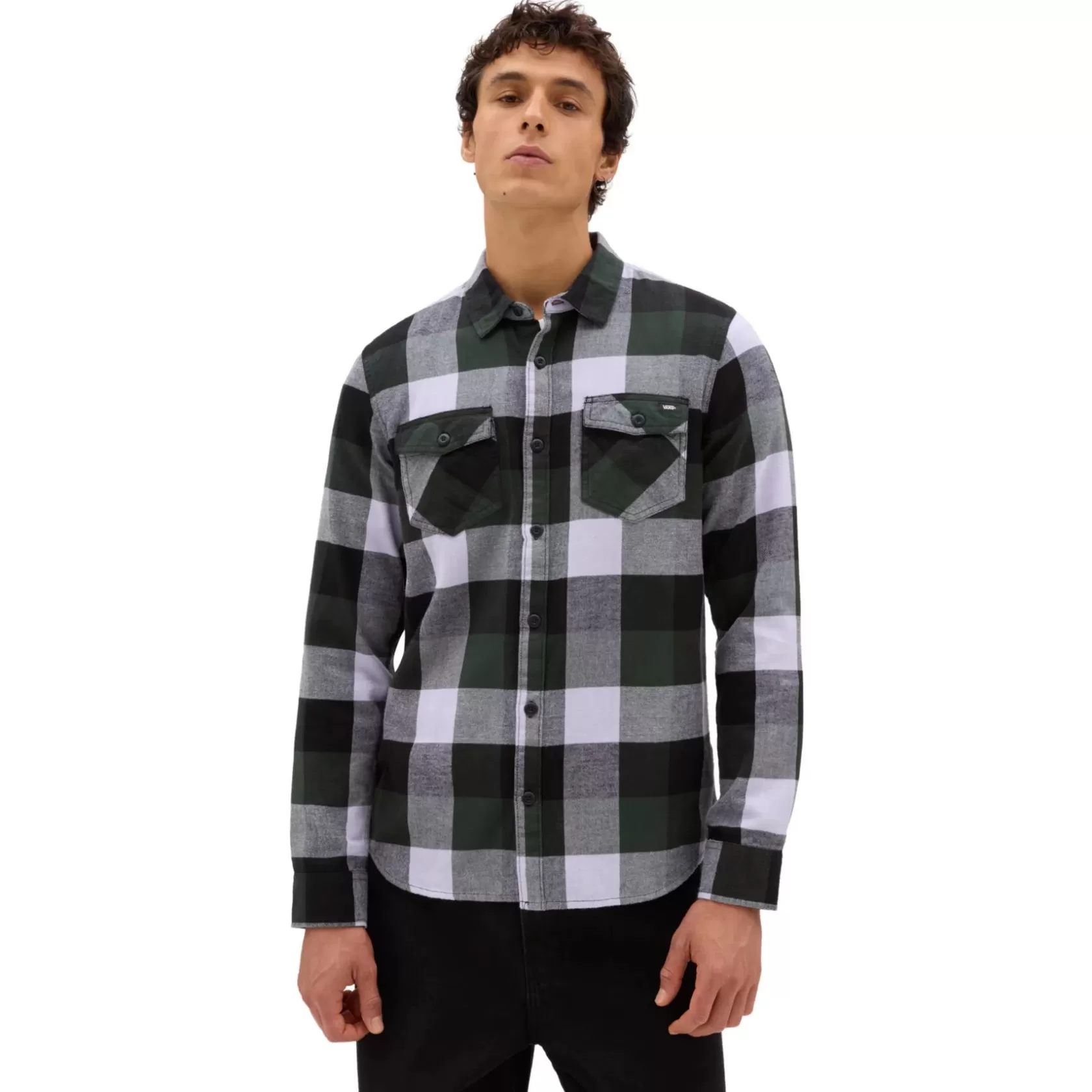Vans Camisas<Camisa De Franela De Manga Larga Con Cierre De Botones Box Multicolour