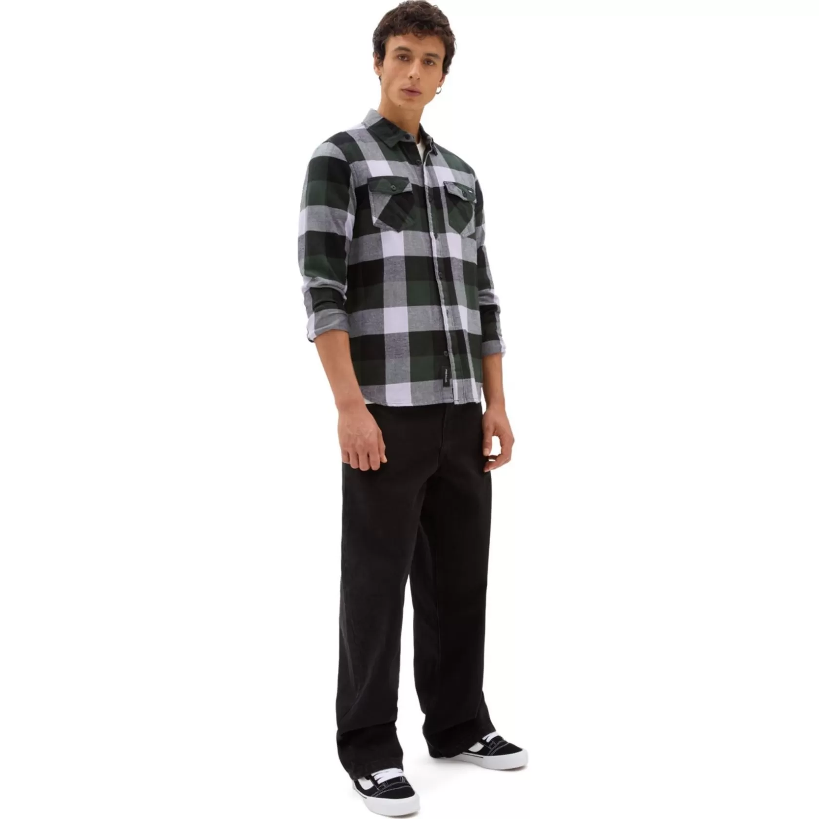Vans Camisas<Camisa De Franela De Manga Larga Con Cierre De Botones Box Multicolour