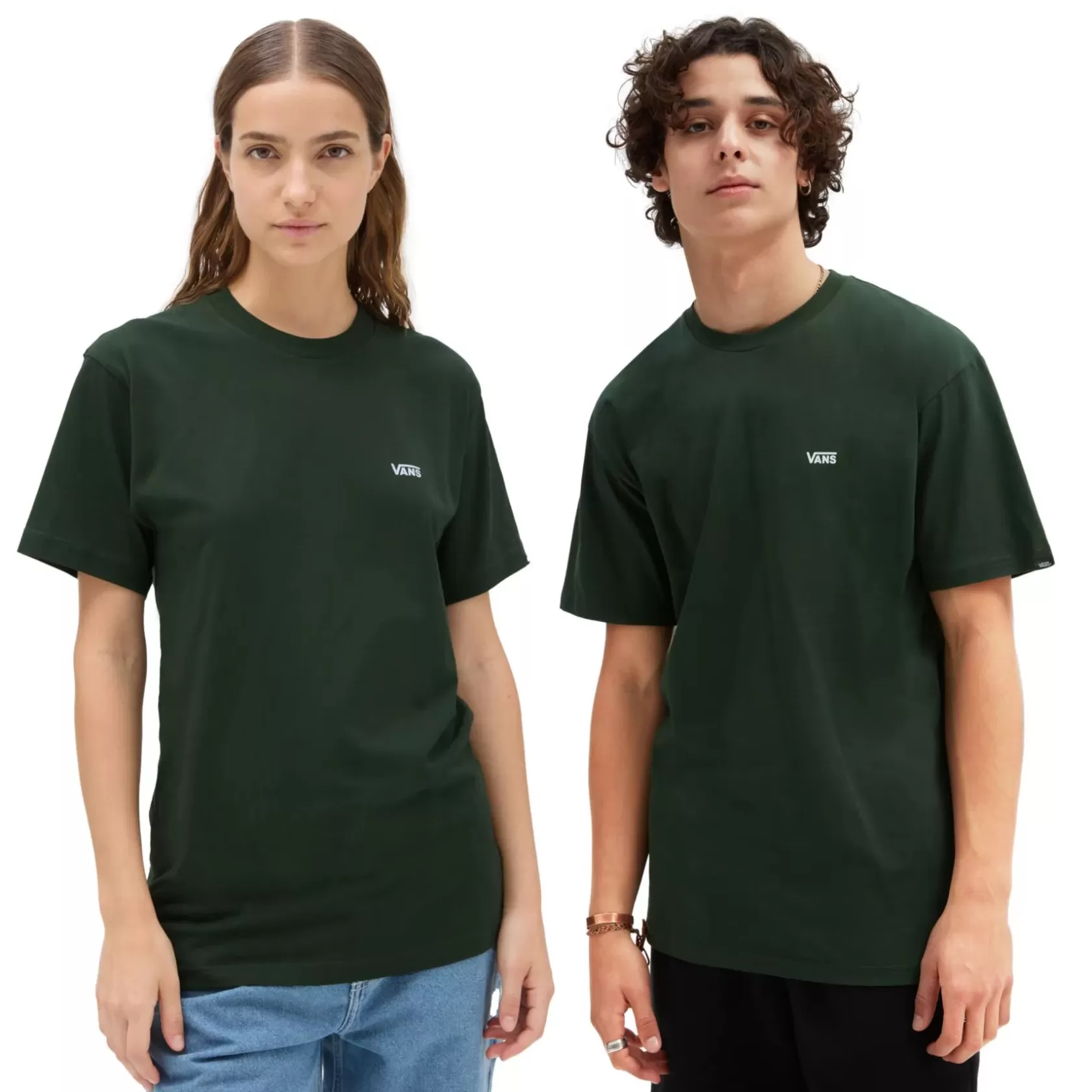 Vans Camisetas<Camiseta Con El Logotipo En El Lado Izquierdo Del Pecho Verde