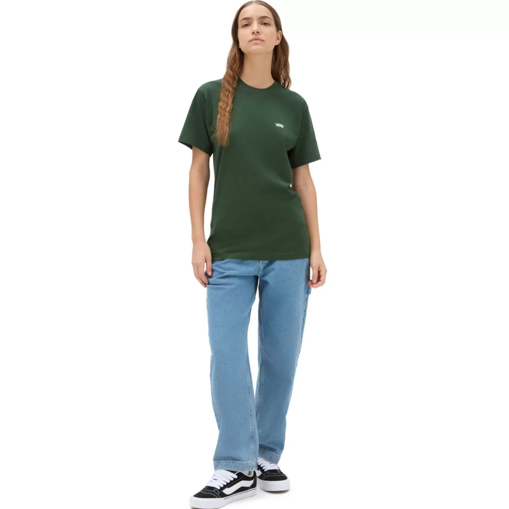 Vans Camisetas<Camiseta Con El Logotipo En El Lado Izquierdo Del Pecho Verde