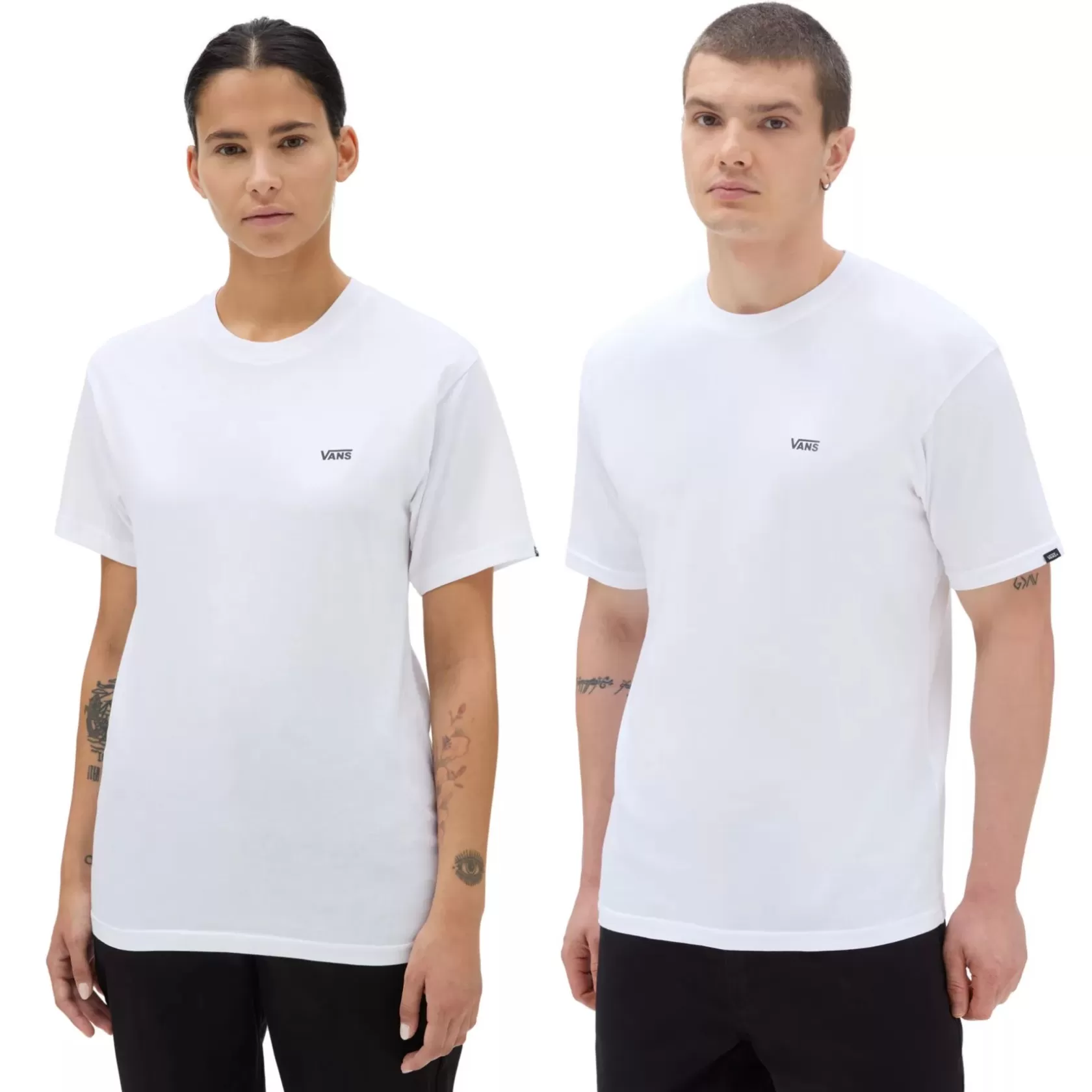 Vans Camisetas<Camiseta Con El Logotipo En La Parte Izquierda Del Pecho Blanco