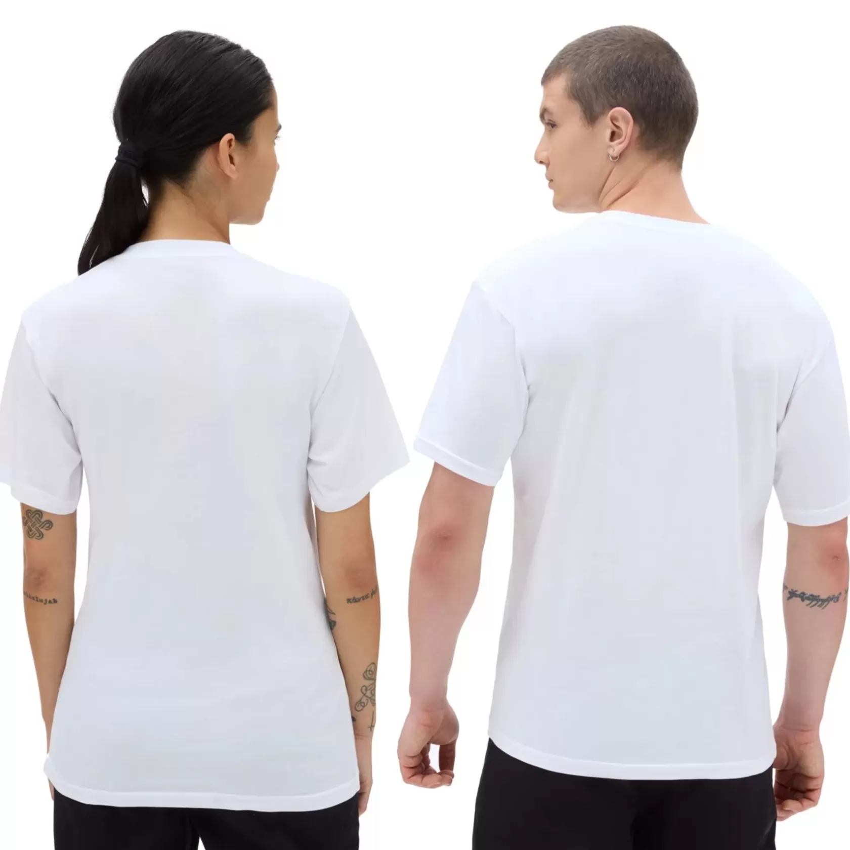 Vans Camisetas<Camiseta Con El Logotipo En La Parte Izquierda Del Pecho Blanco