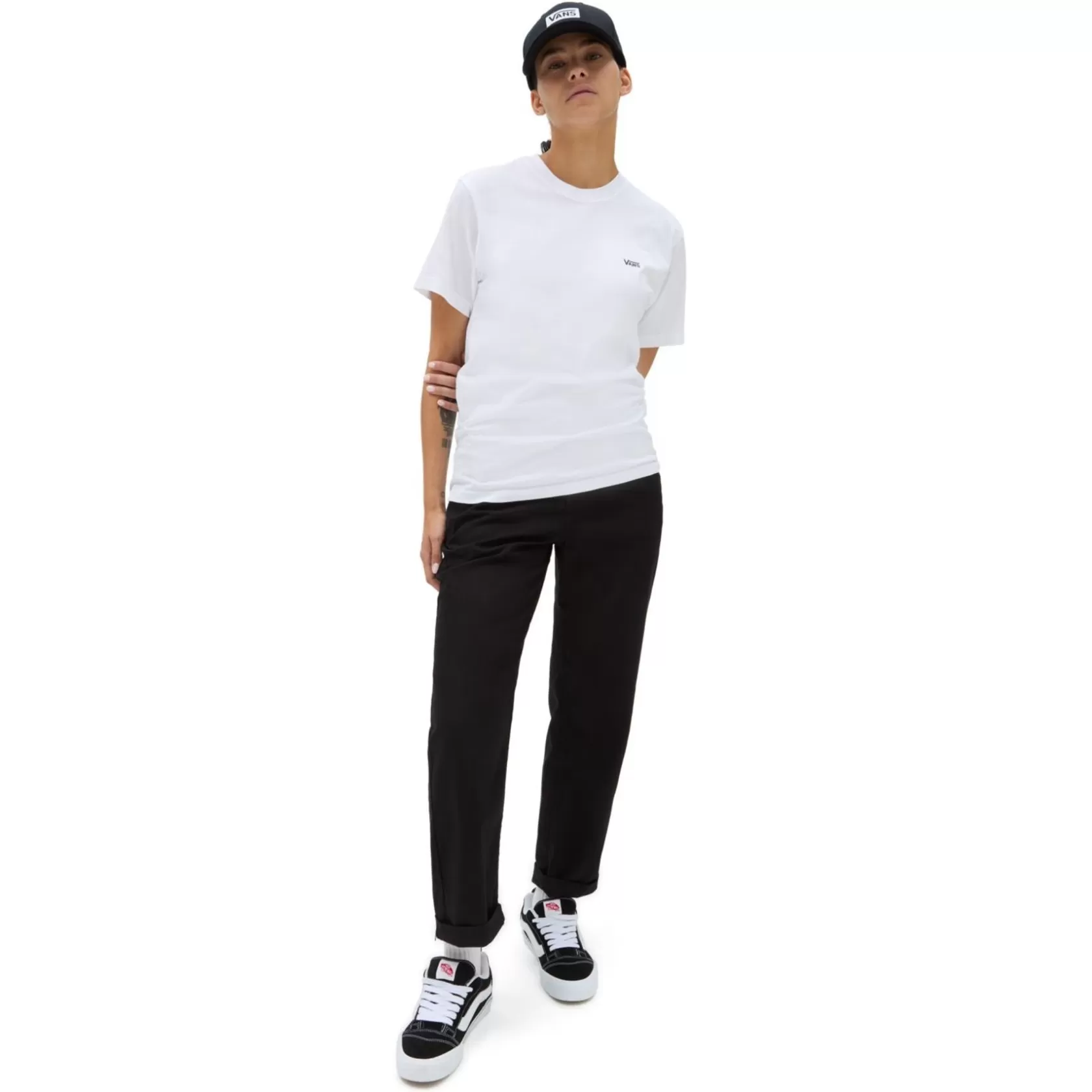 Vans Camisetas<Camiseta Con El Logotipo En La Parte Izquierda Del Pecho Blanco