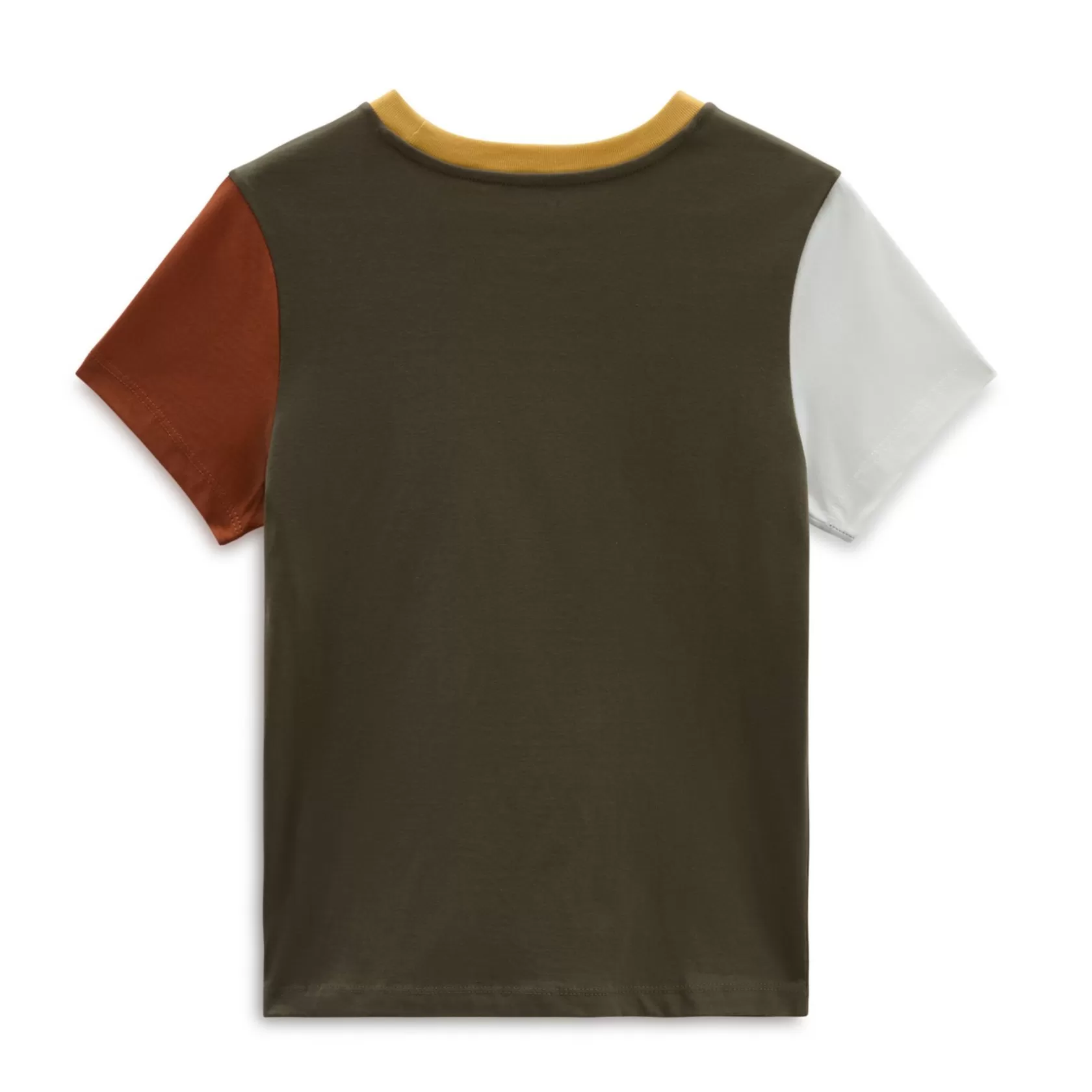 Vans Camisetas<Camiseta De Cuello Redondo Colorblock Verde