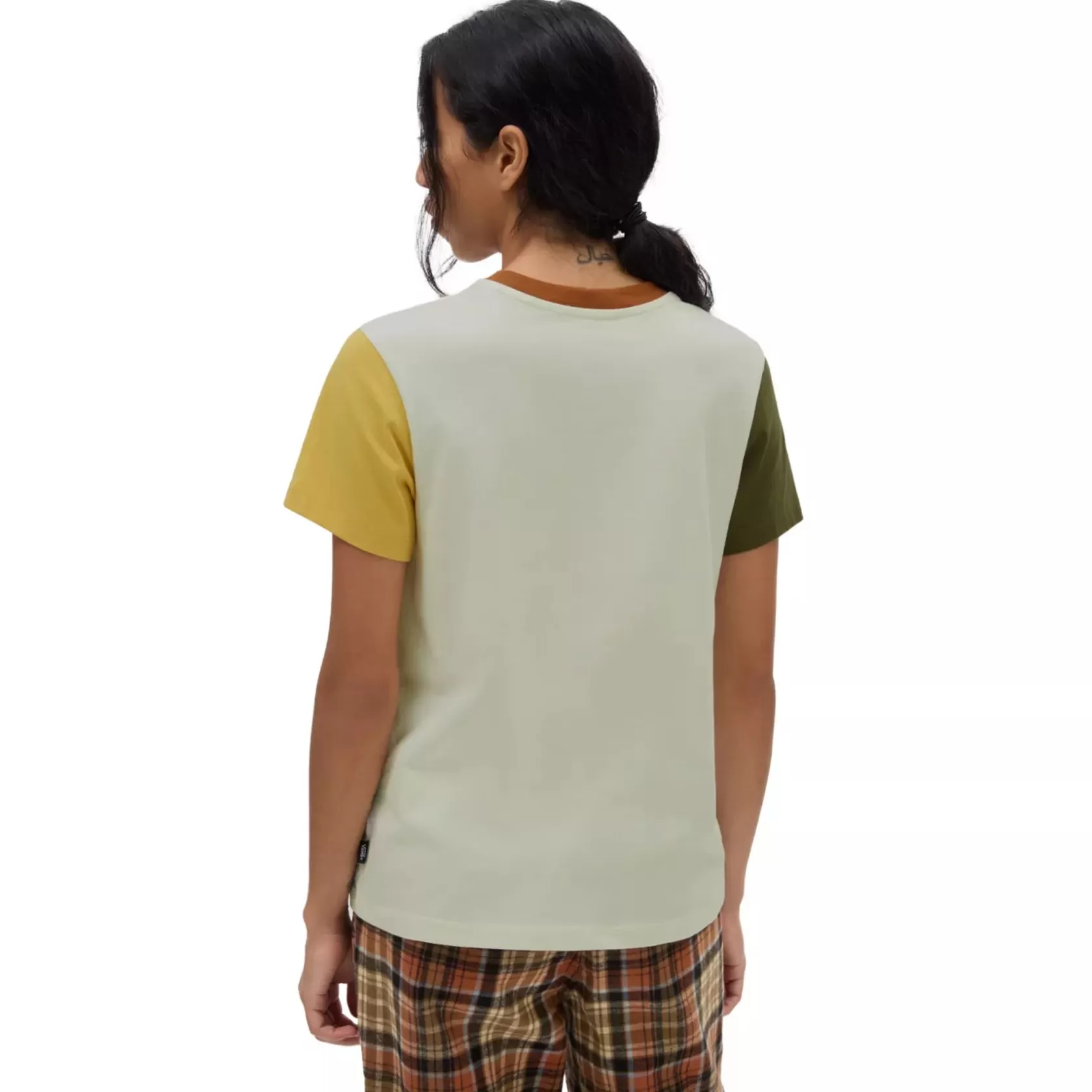 Vans Camisetas<Camiseta De Cuello Redondo Colorblock Multicolour