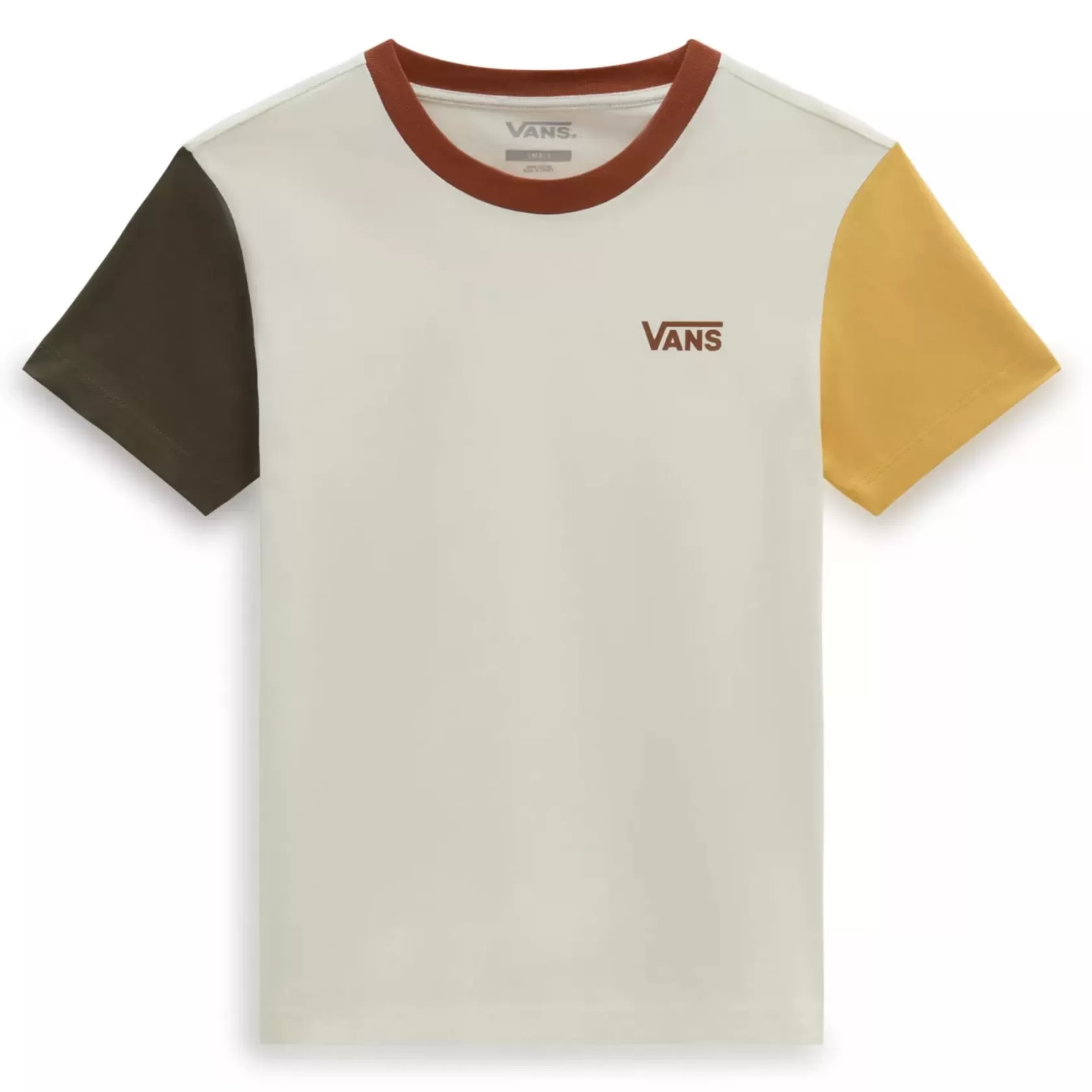 Vans Camisetas<Camiseta De Cuello Redondo Colorblock Multicolour