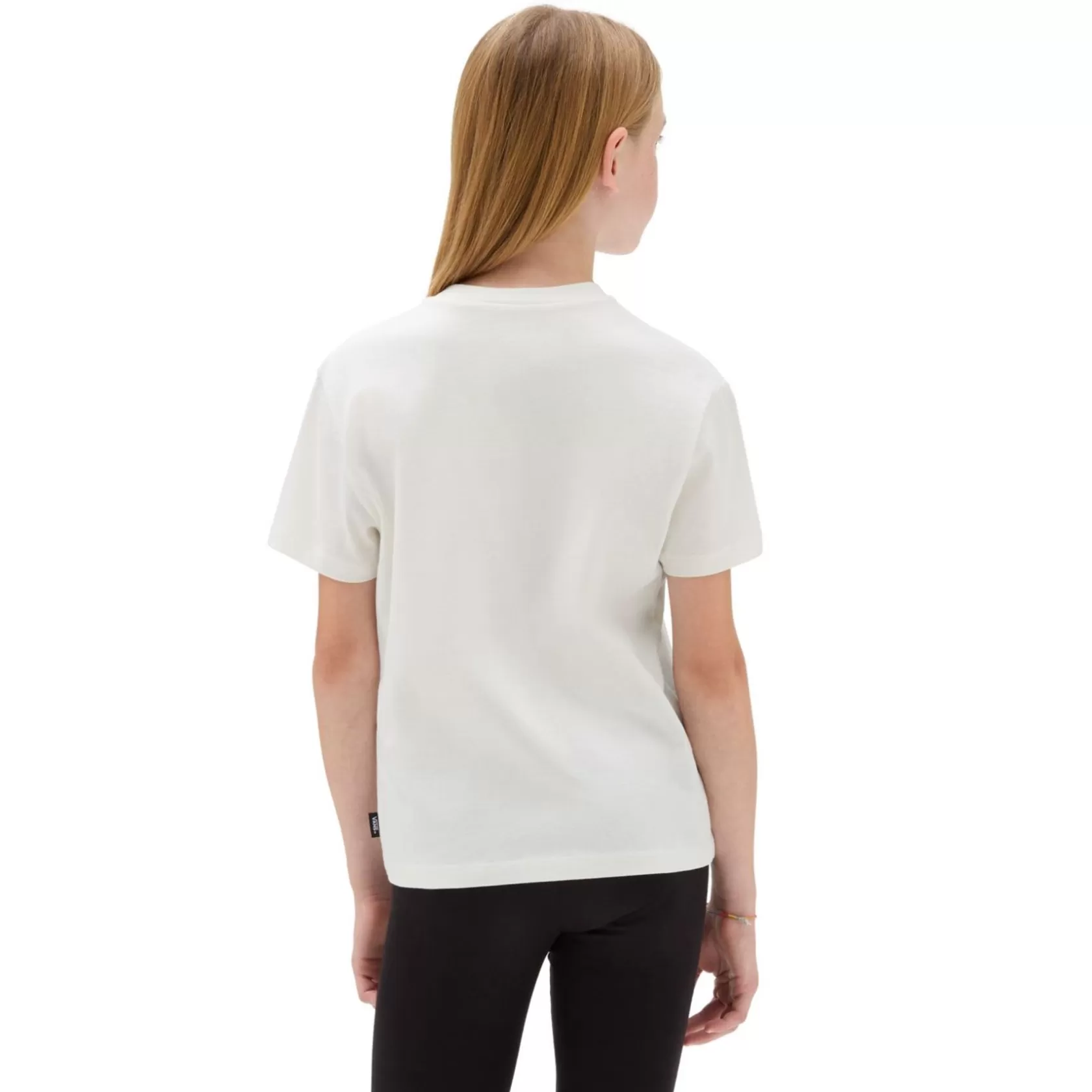 Vans Ropa Para Chicas (8-14 Años)<Camiseta De Cuello Redondo Trippy Floral De Ninas (8-14 Anos) Blanco