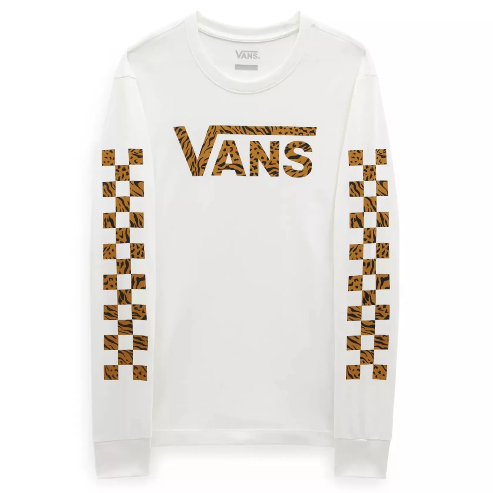 Vans Camisetas<Camiseta De Manga Larga Y Corte Masculino Animash Blanco