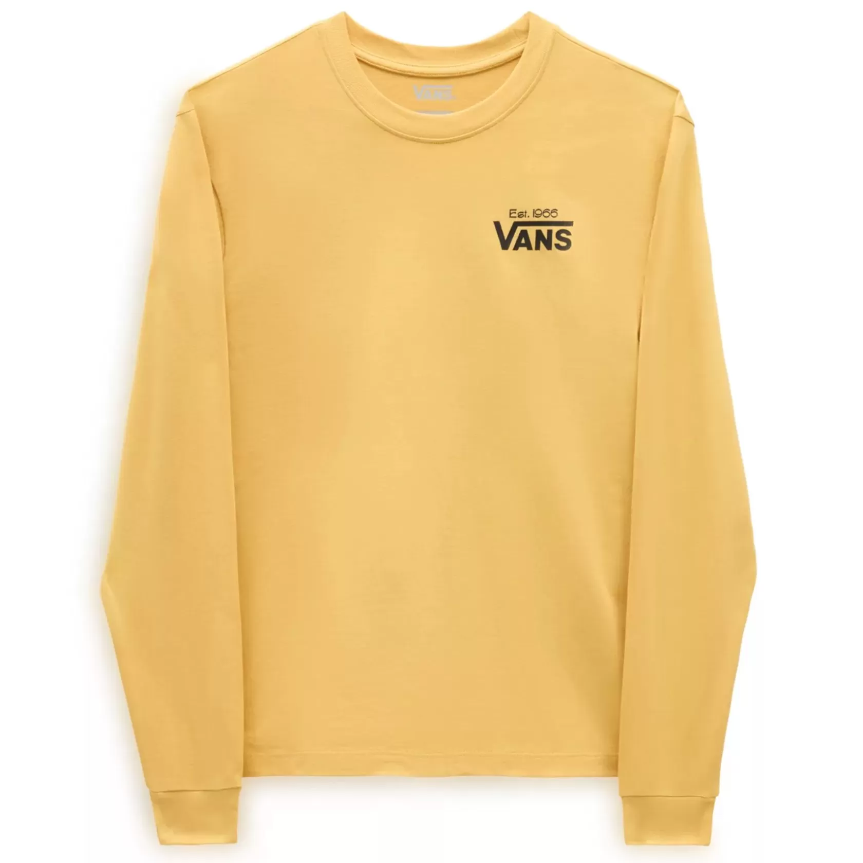 Vans Camisetas<Camiseta De Manga Larga Y Corte Masculino Floral Scent Amarillo