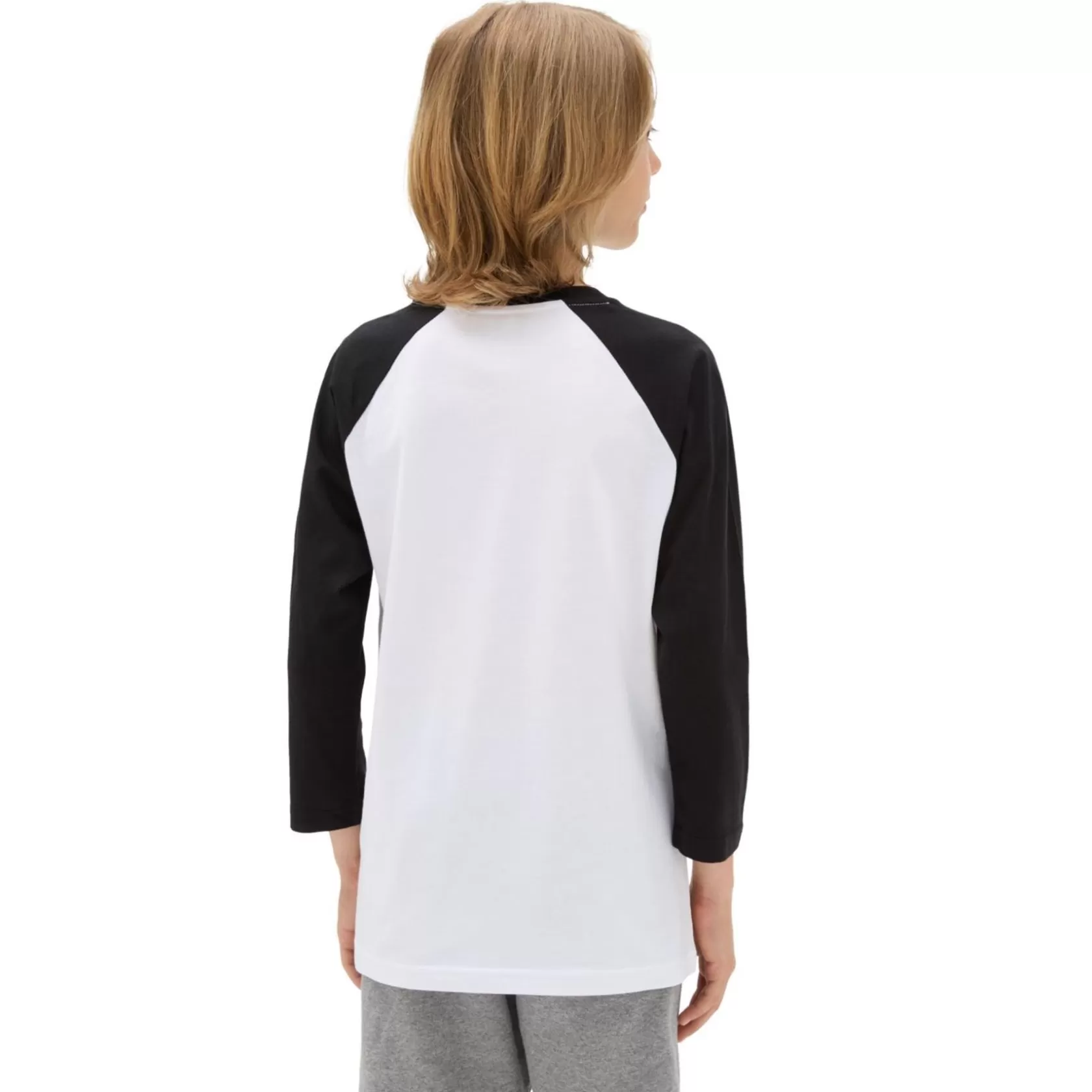 Vans Ropa Para Chicos (8-14 Años)<Camiseta De Manga Raglan De Niños Classic De (8-14 Anos) Blanco