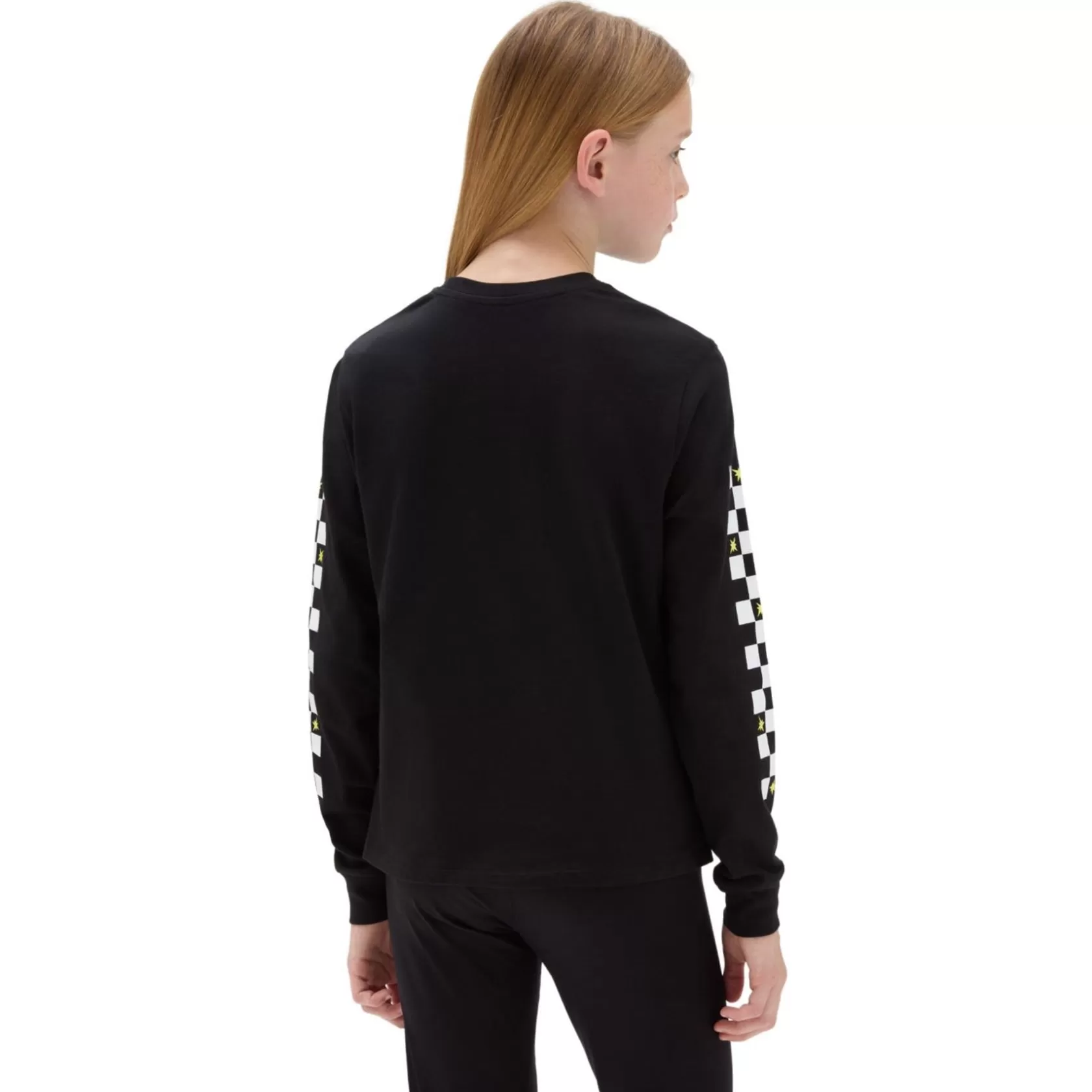 Vans Ropa Para Chicas (8-14 Años)<Camiseta De Ninas Corta De Manga Larga Here Kitty (8-14 Anos) Negro
