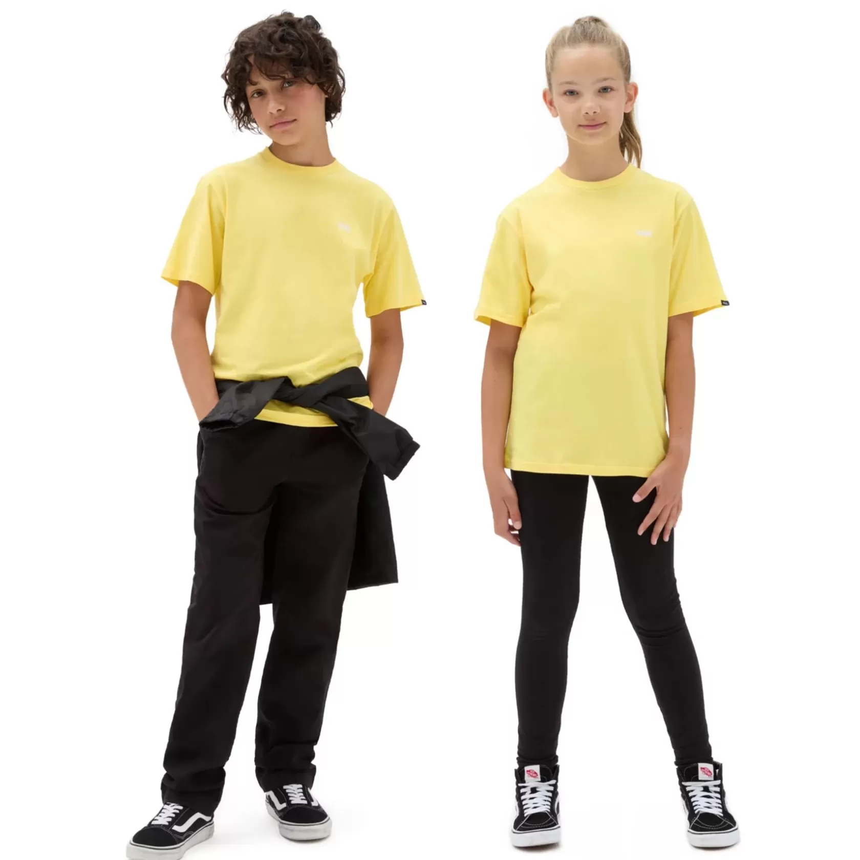 Vans Ropa Para Chicos (8-14 Años)<Camiseta De Niños Con Detalle En El Lado Izquierdo Del Pecho (8-14 Anos) Amarillo