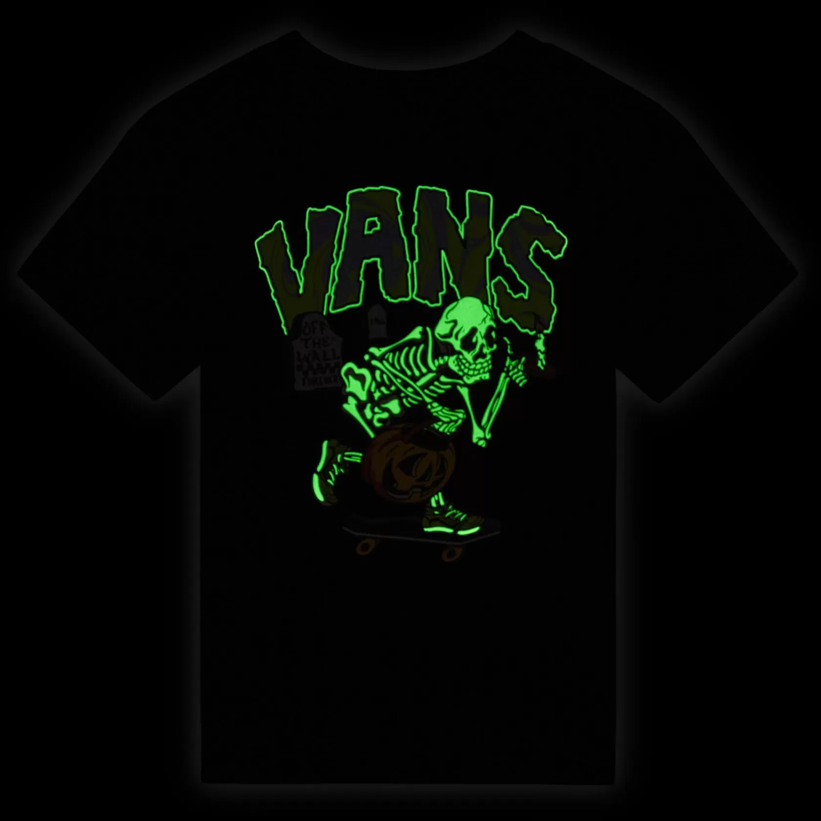 Vans Ropa Para Niños Pequeños (2-8 Años)<Camiseta De Niños Pequenos Haunted House Of (2-8 Anos) Negro