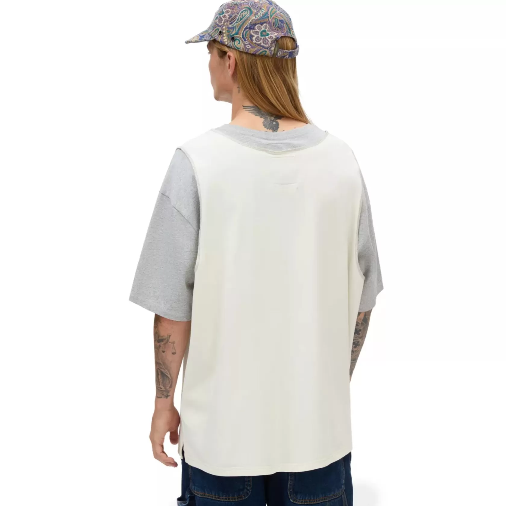 Vans Camisas<Camiseta De Punto Twofer Vault By X Nigel Cabourn Gris