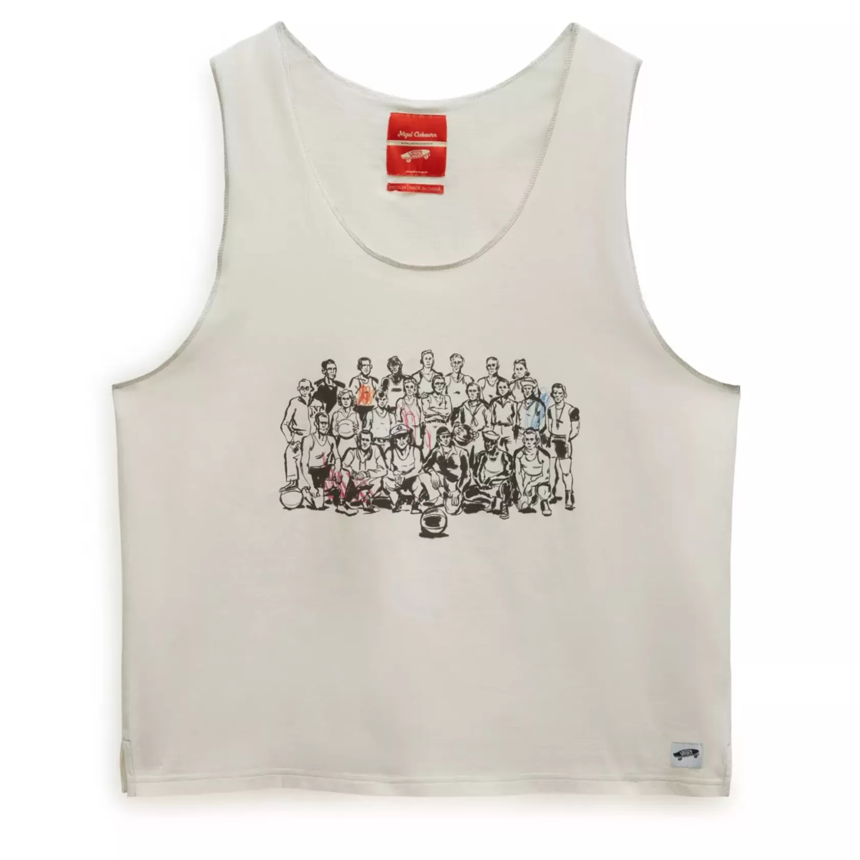 Vans Camisas<Camiseta De Punto Twofer Vault By X Nigel Cabourn Gris