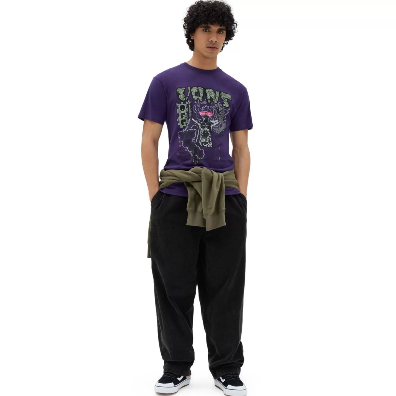 Vans Camisetas<Camiseta Matrix Fly Vintage Purpura