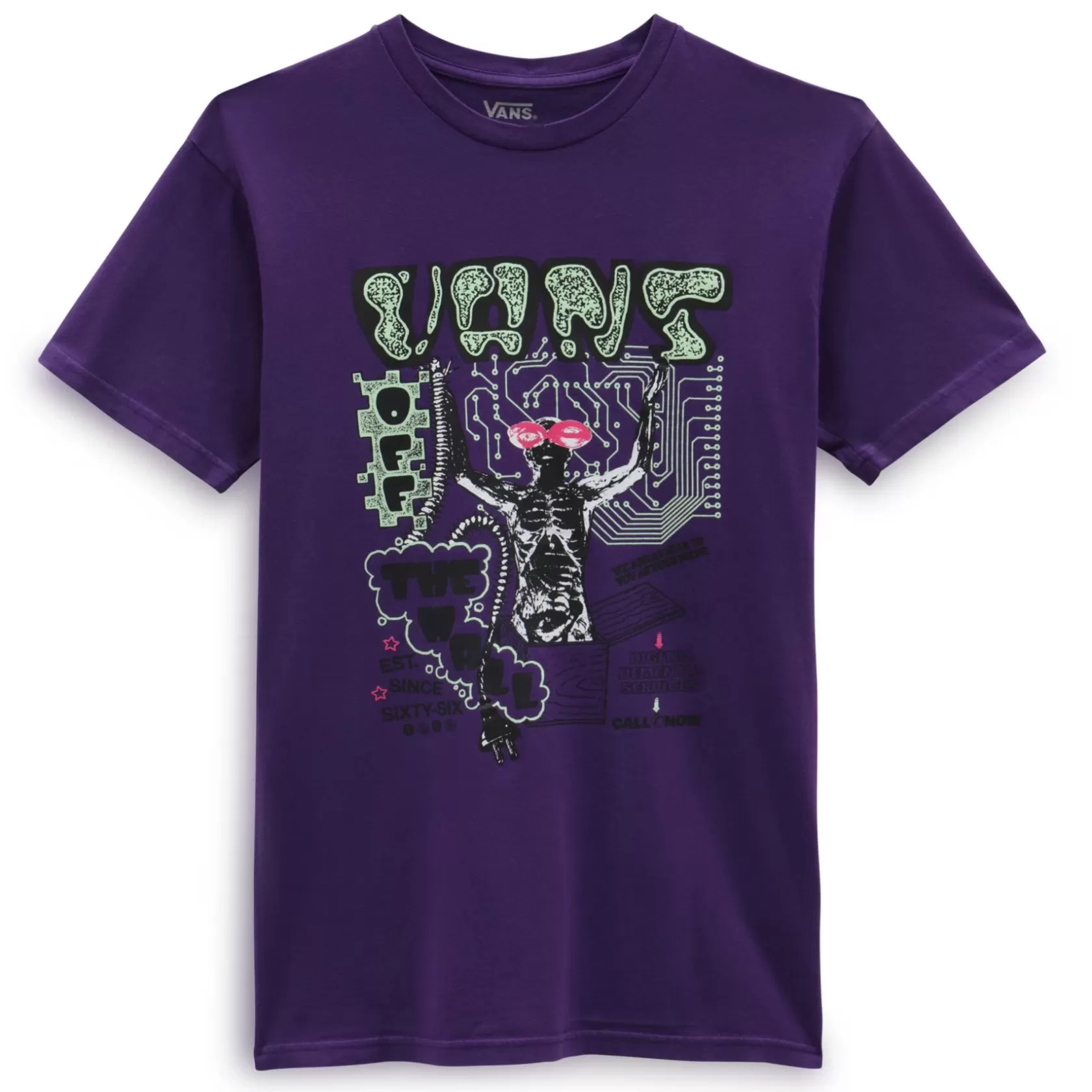 Vans Camisetas<Camiseta Matrix Fly Vintage Purpura