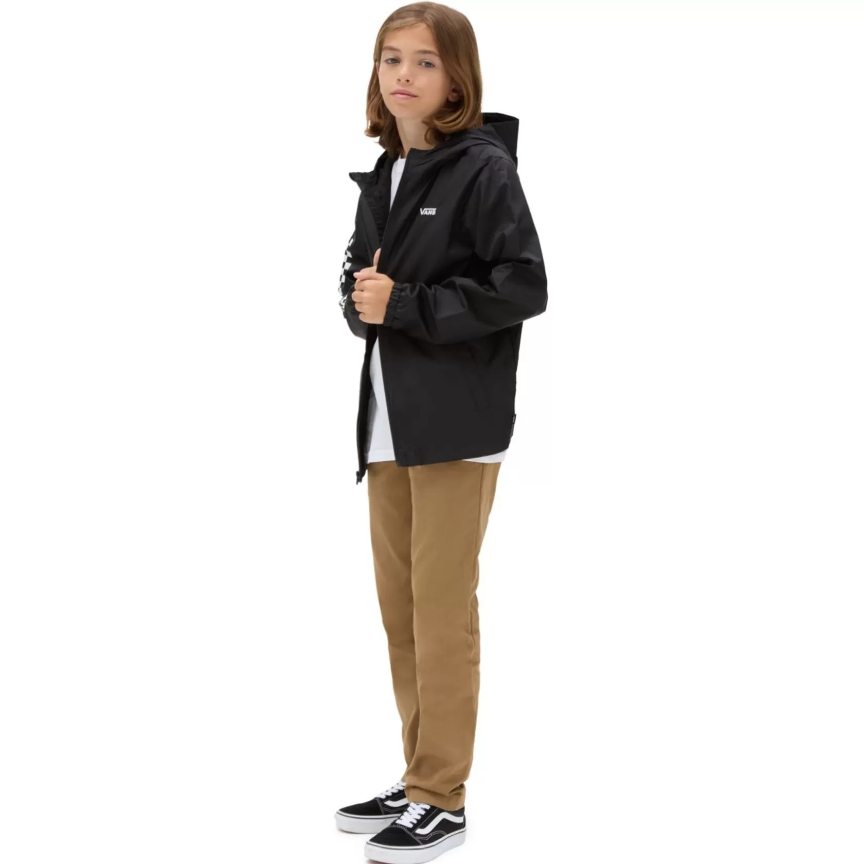 Vans Ropa Para Chicos (8-14 Años)<Chaqueta Cortavientos Garnette De Niños (8-14 Anos) Negro