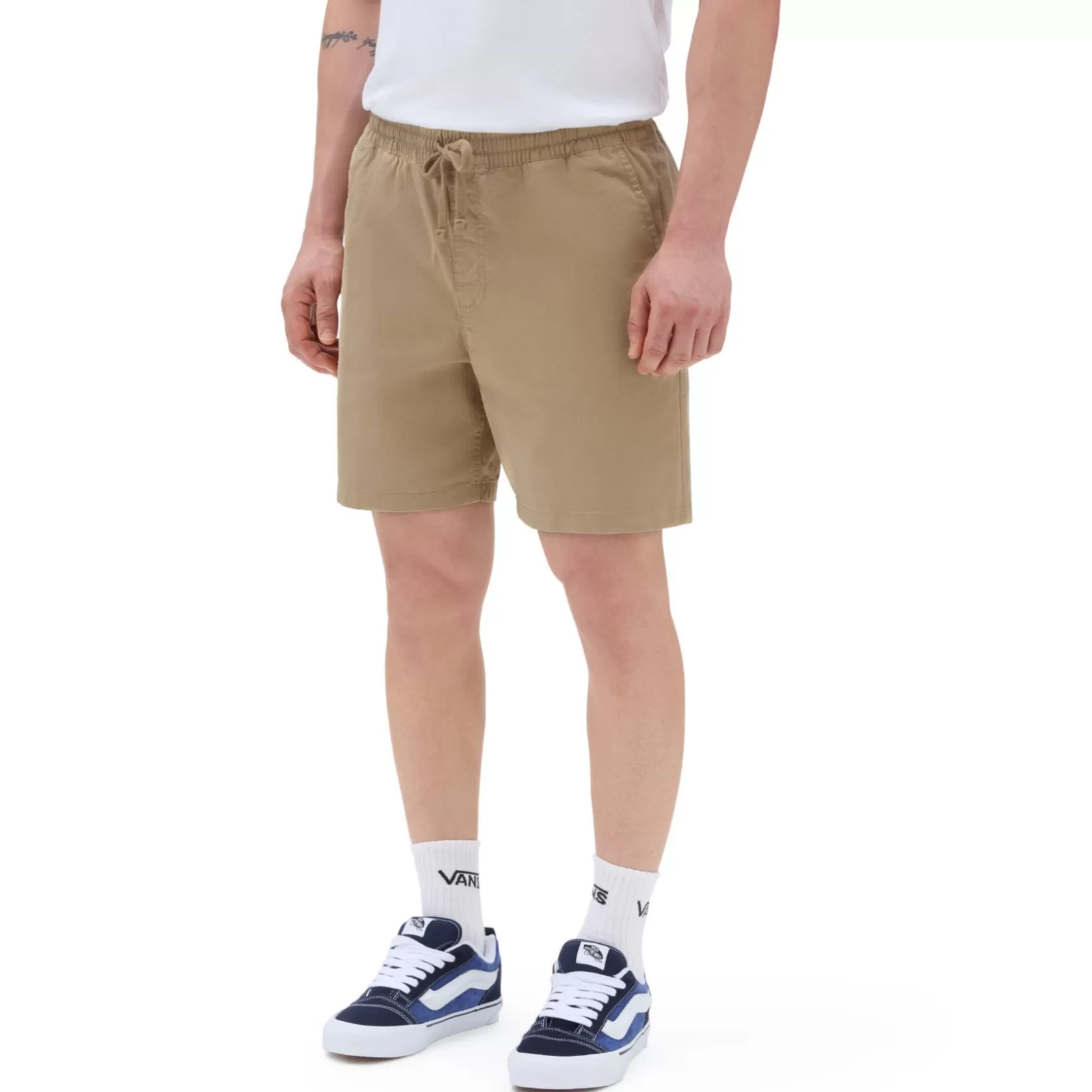 Vans Pantalones Cortos Y Banadores<Pantalon Corto Elastico Range De Corte Holgado Beis