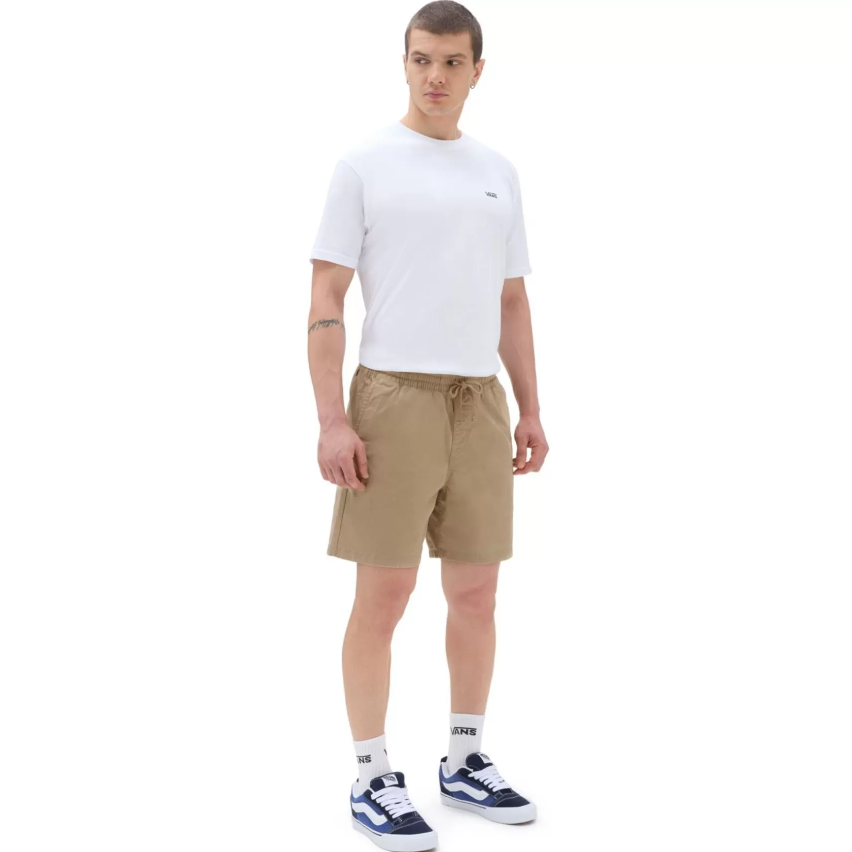 Vans Pantalones Cortos Y Banadores<Pantalon Corto Elastico Range De Corte Holgado Beis