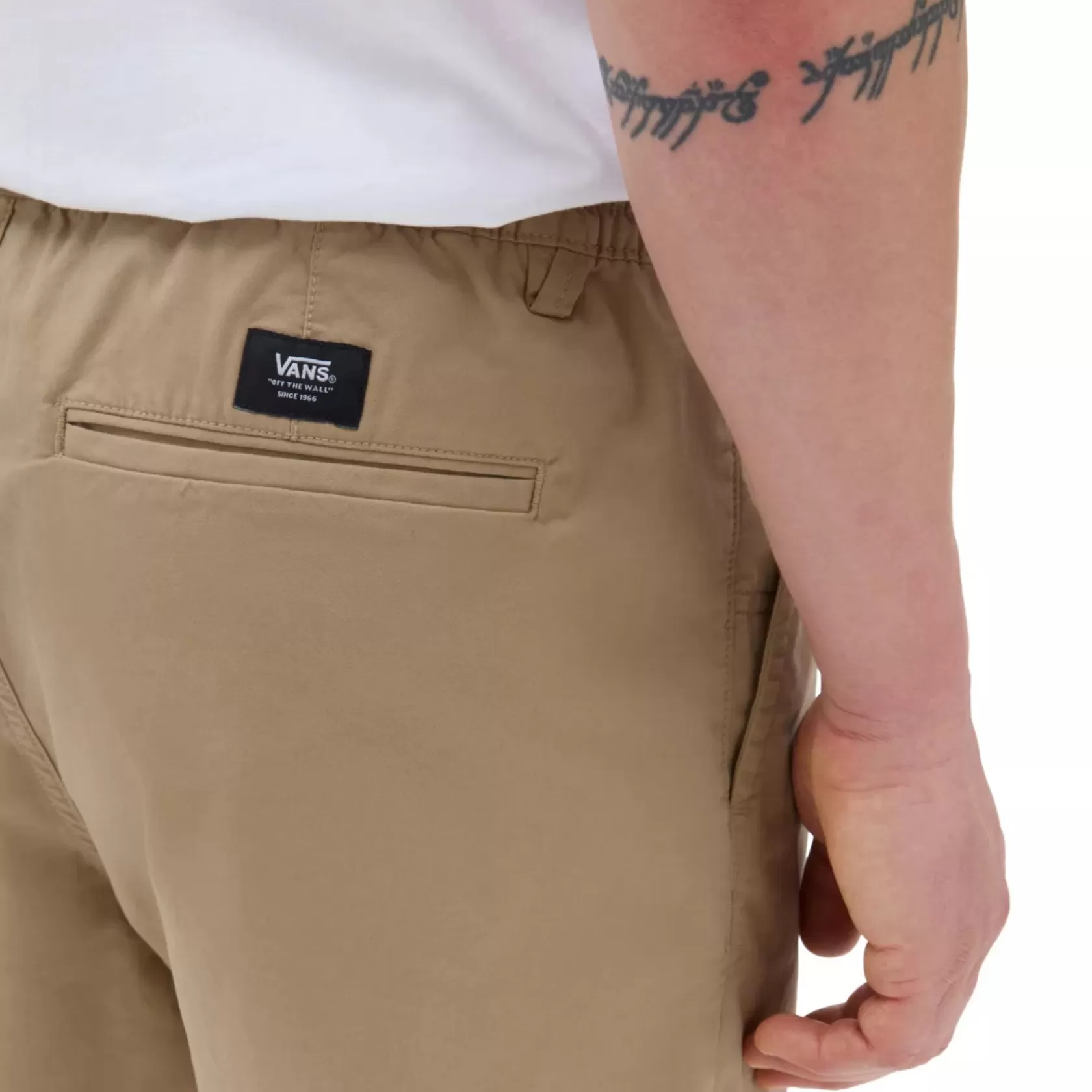 Vans Pantalones Cortos Y Banadores<Pantalon Corto Elastico Range De Corte Holgado Beis