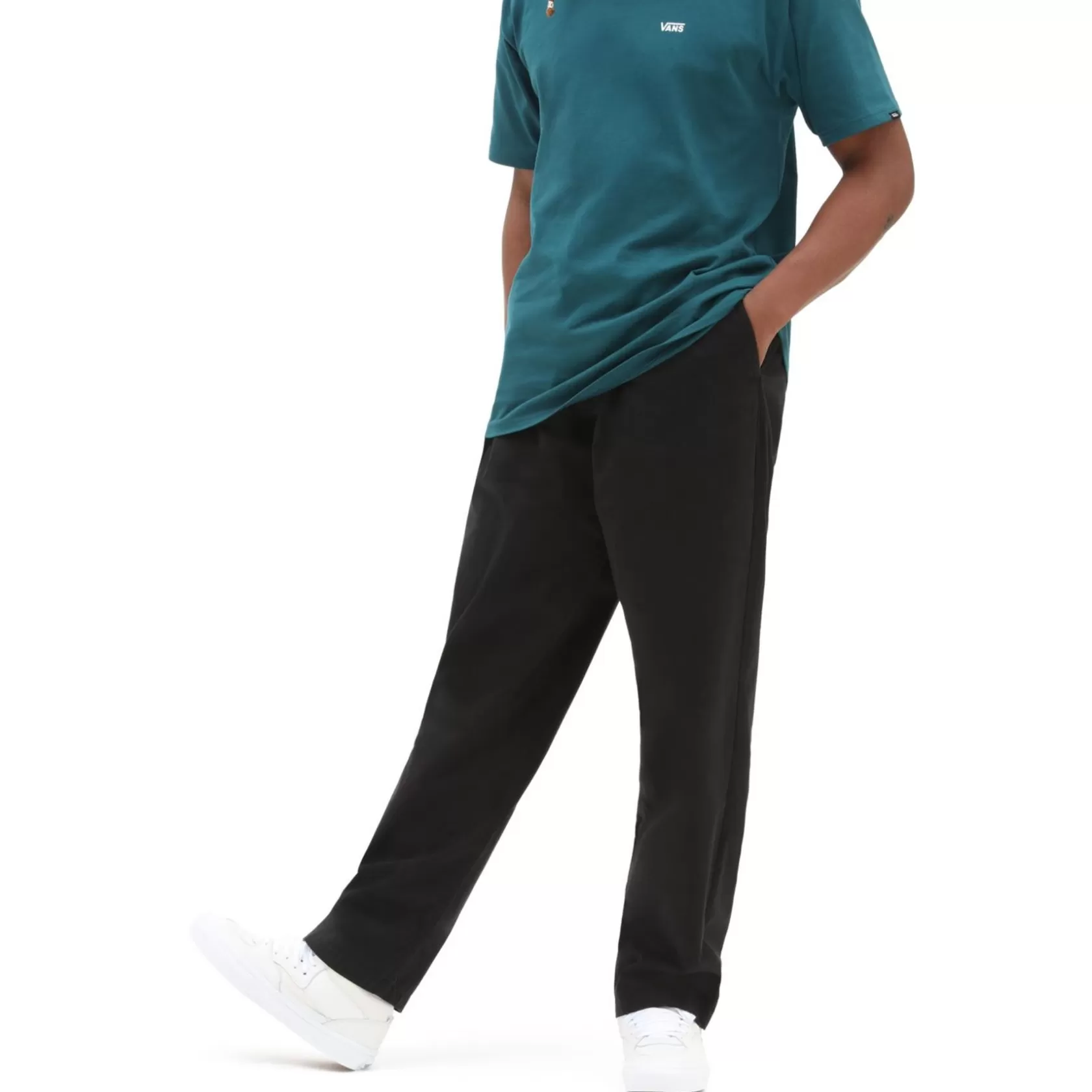 Vans Pantalones Y Chinos<Pantalon Range De Corte Holgado Y Tiro Caido Con Cinturilla Elastica Negro