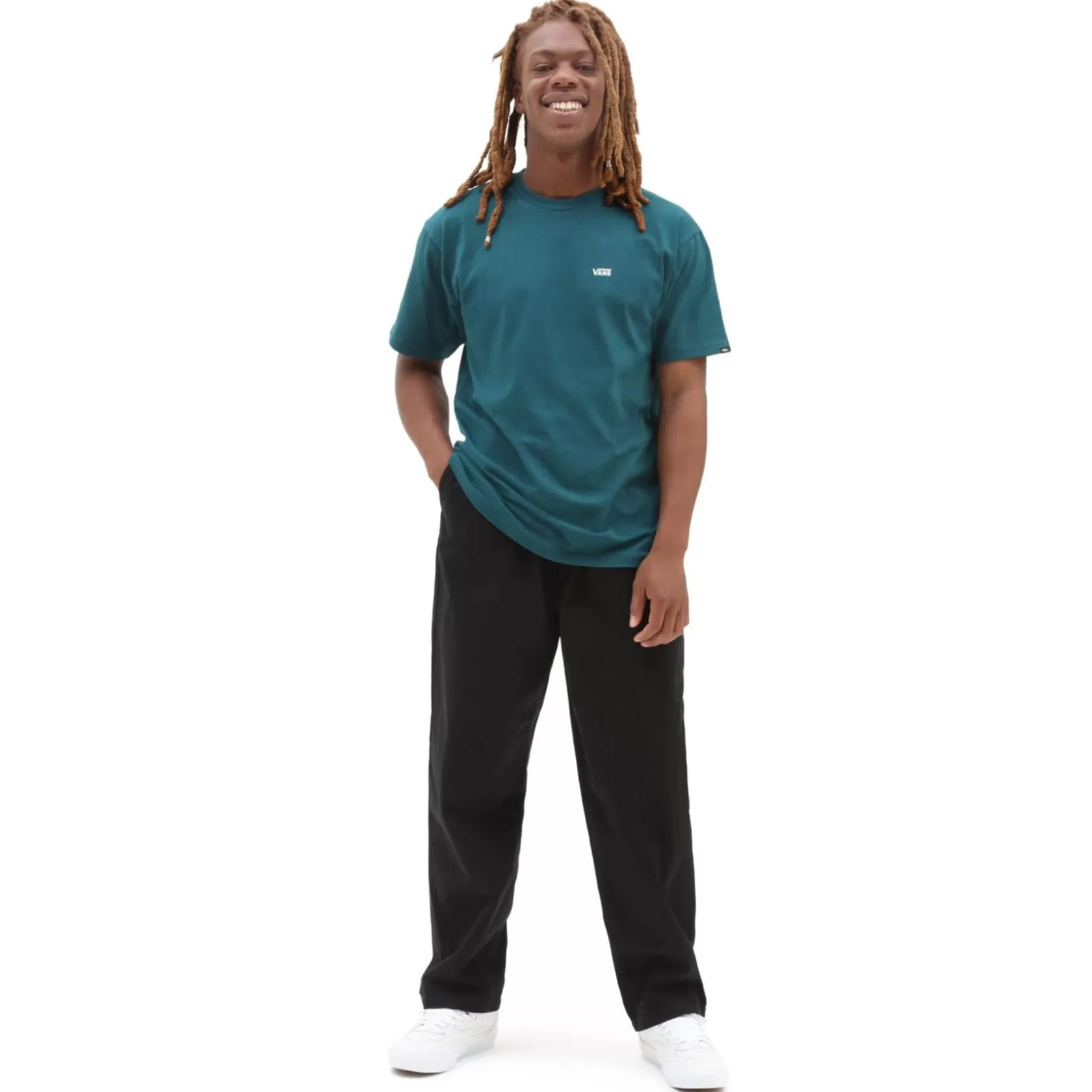 Vans Pantalones Y Chinos<Pantalon Range De Corte Holgado Y Tiro Caido Con Cinturilla Elastica Negro