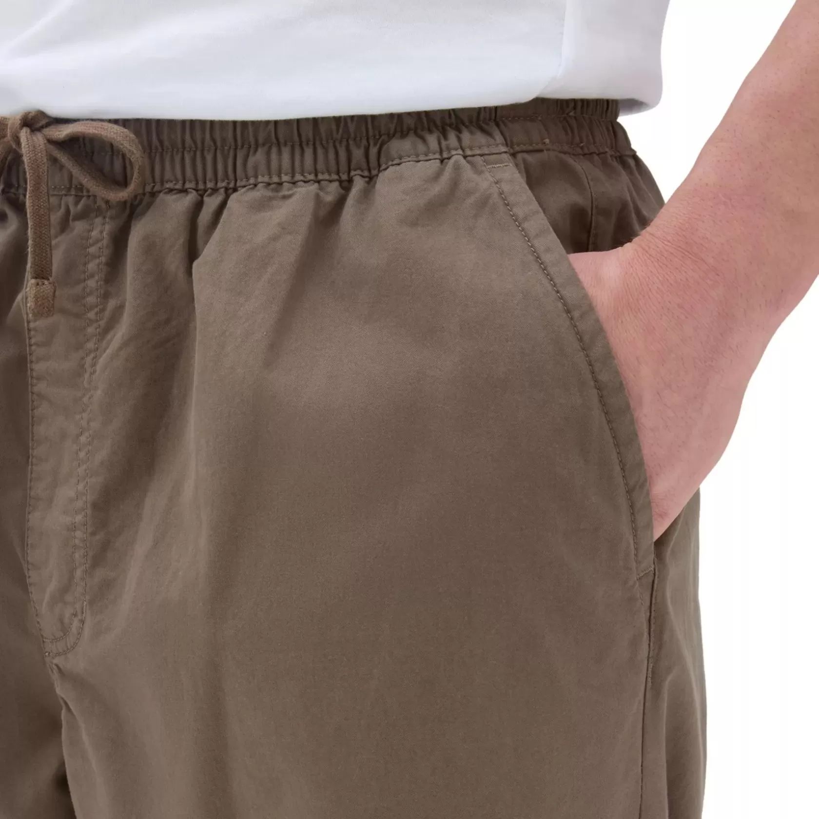 Vans Pantalones Y Chinos<Pantalon Range De Corte Holgado Y Tiro Caido Con Cinturilla Elastica Marron
