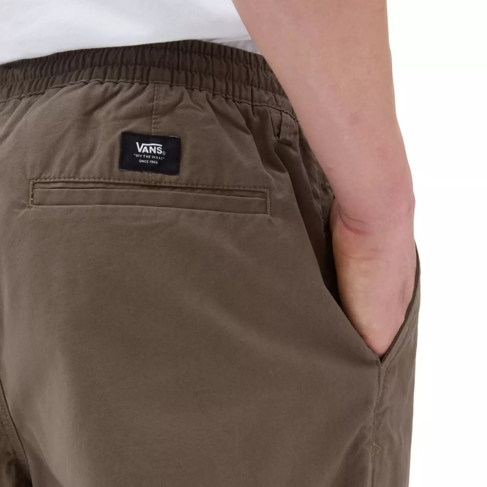 Vans Pantalones Y Chinos<Pantalon Range De Corte Holgado Y Tiro Caido Con Cinturilla Elastica Marron