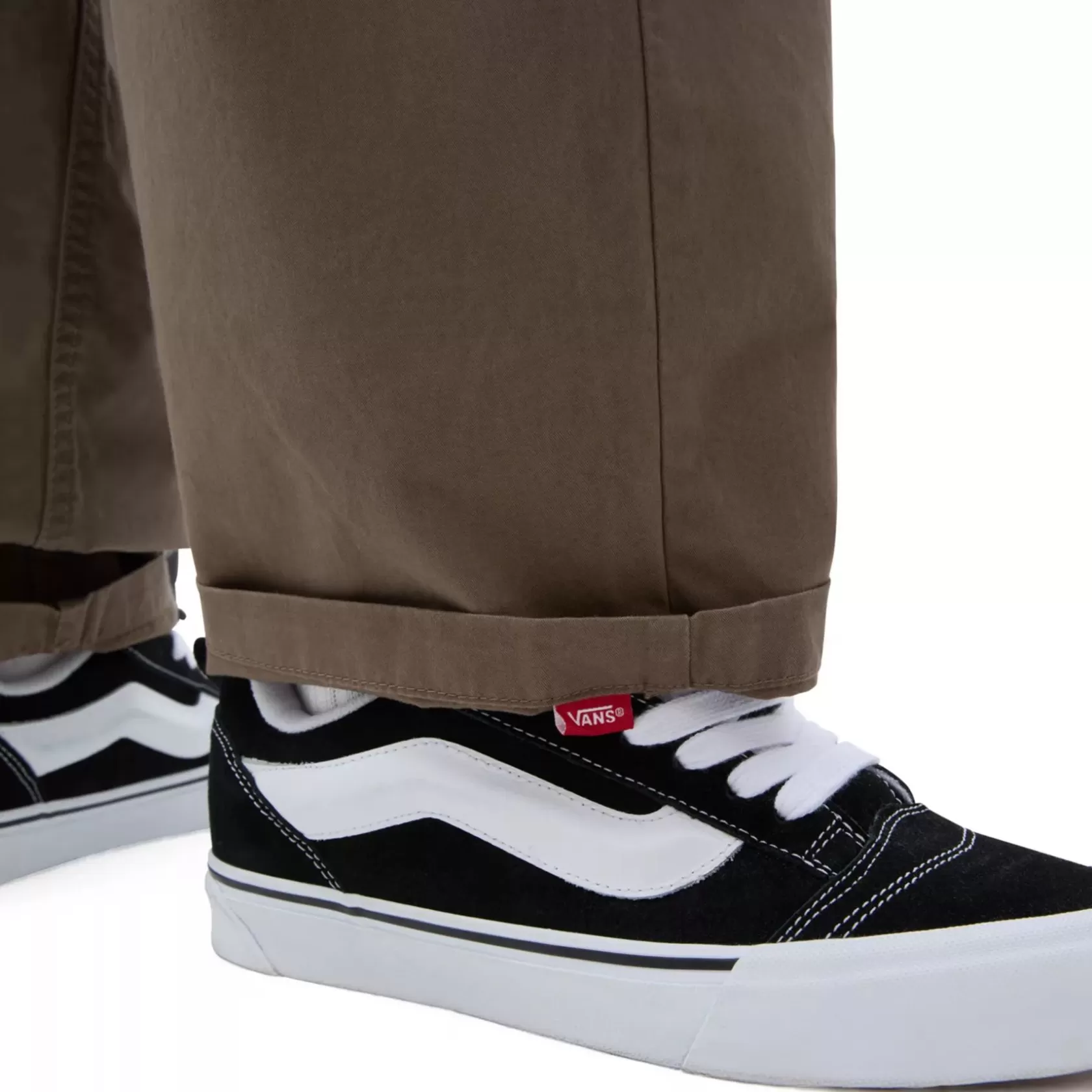 Vans Pantalones Y Chinos<Pantalon Range De Corte Holgado Y Tiro Caido Con Cinturilla Elastica Marron