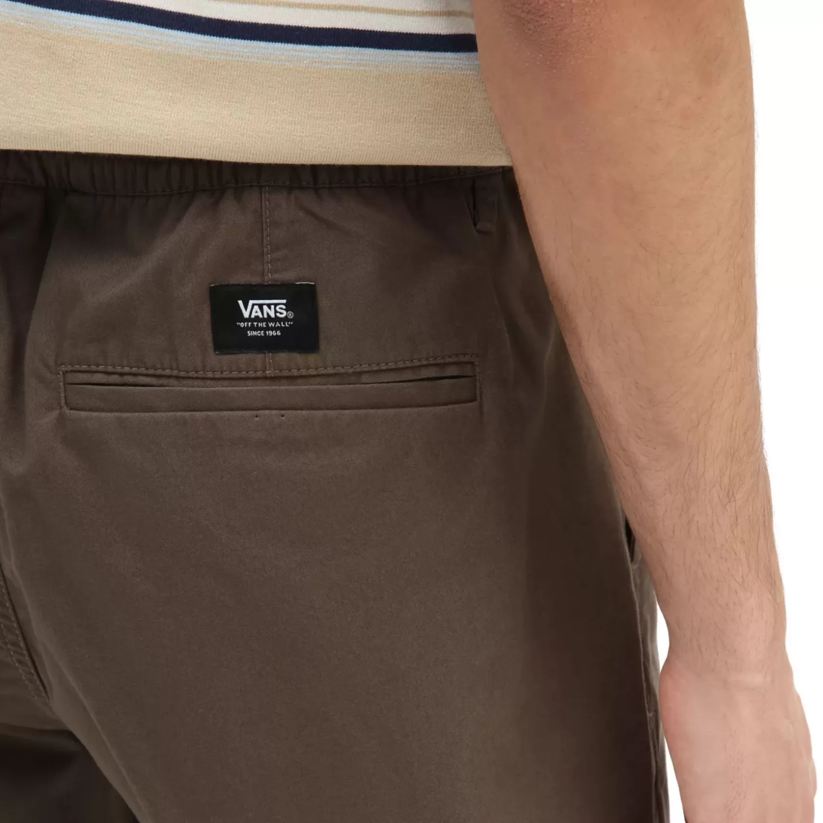 Vans Pantalones Y Chinos<Pantalon Range De Corte Holgado Y Tiro Caido Con Cinturilla Elastica Marron