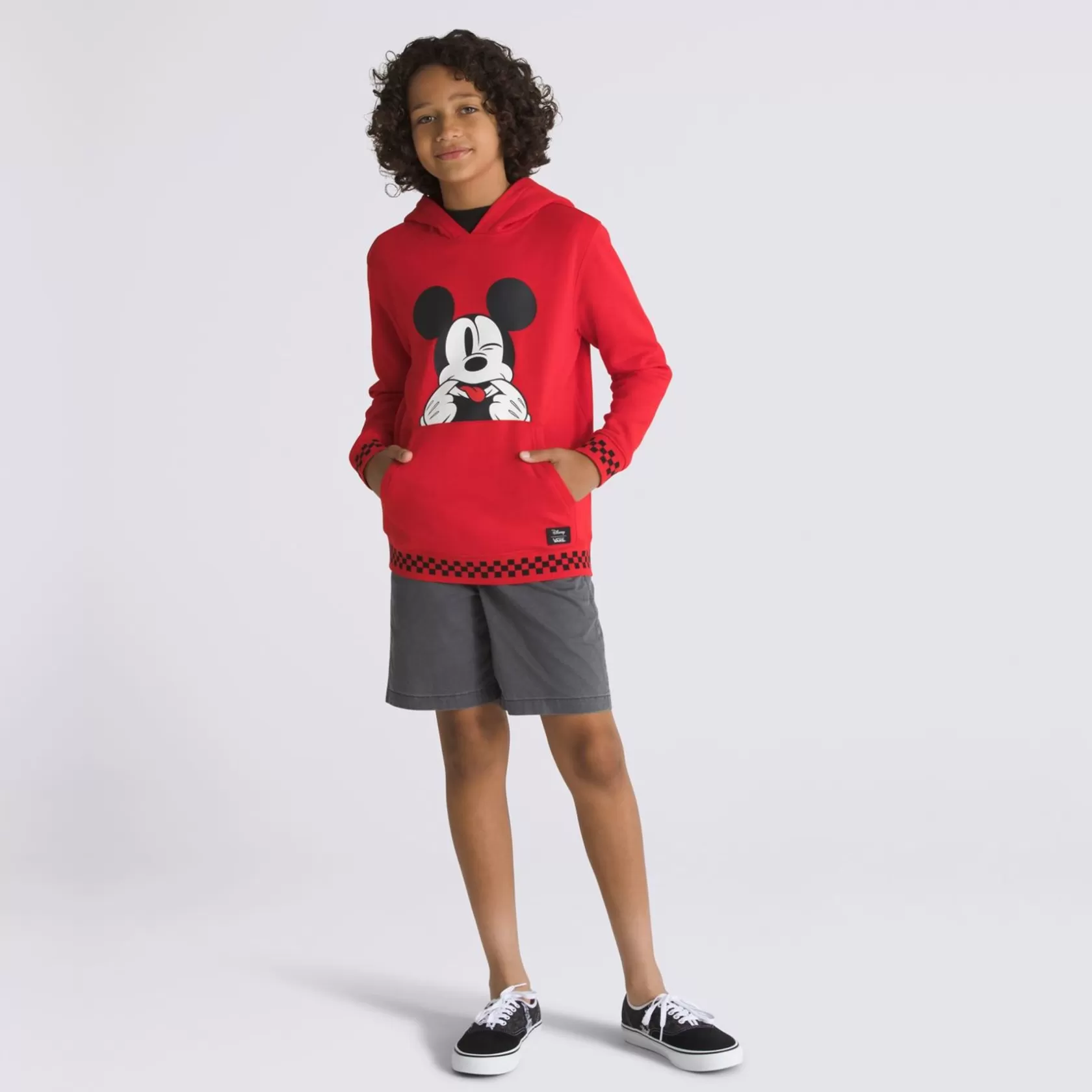 Vans Ropa Para Chicos (8-14 Años)<Sudadera Con Capucha De Niños Funhouse 100 Disney X (8-14 Anos) Rojo