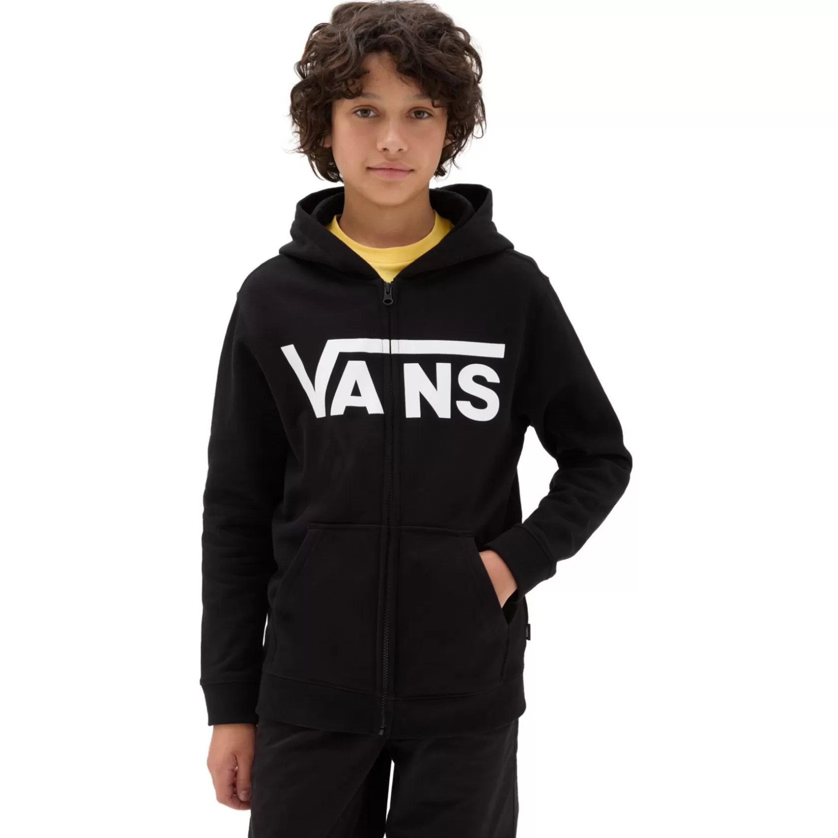 Vans Ropa Para Chicos (8-14 Años)<Sudadera Con Capucha De Niños Sin Cierre Classic De (8-14 Anos) Negro
