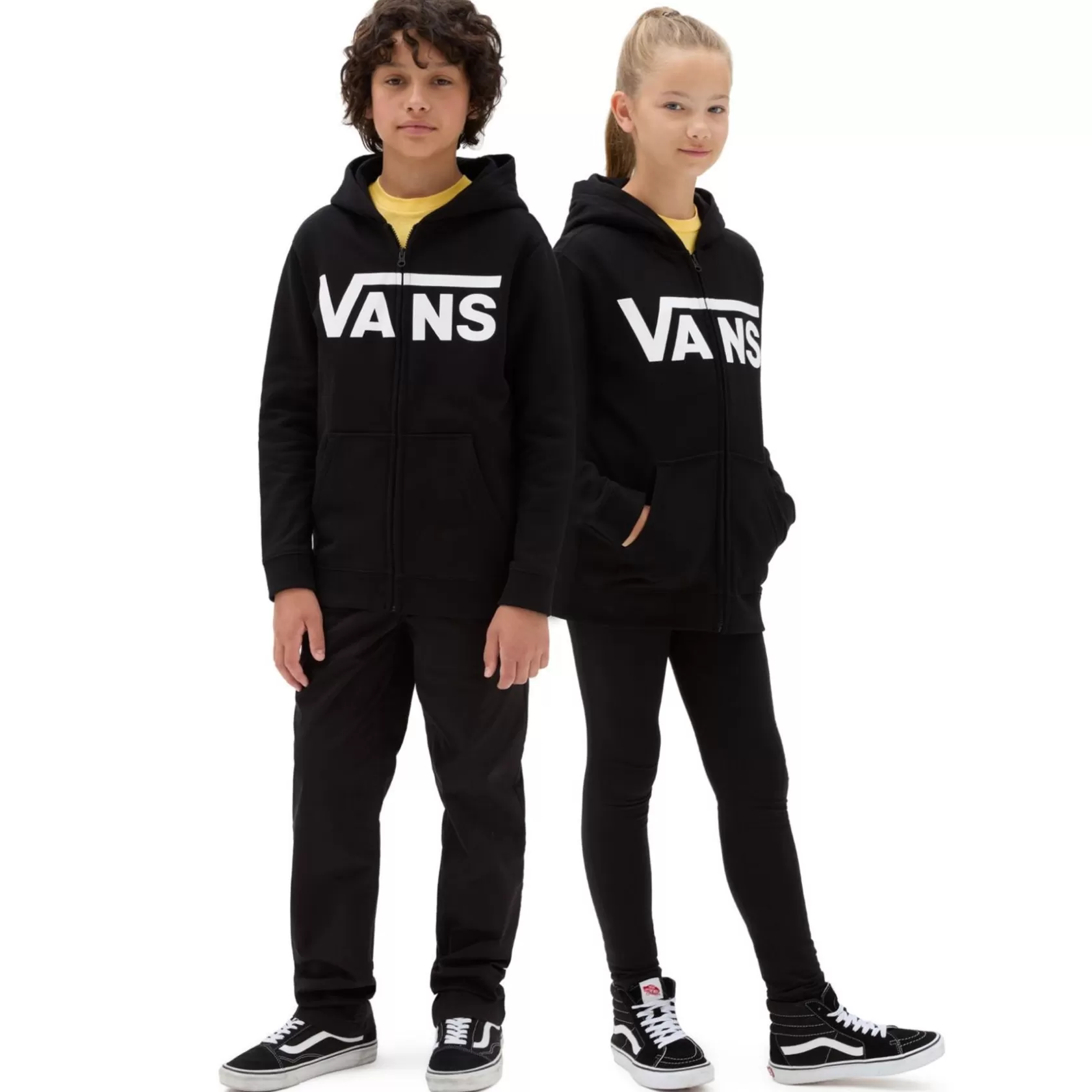 Vans Ropa Para Chicos (8-14 Años)<Sudadera Con Capucha De Niños Sin Cierre Classic De (8-14 Anos) Negro
