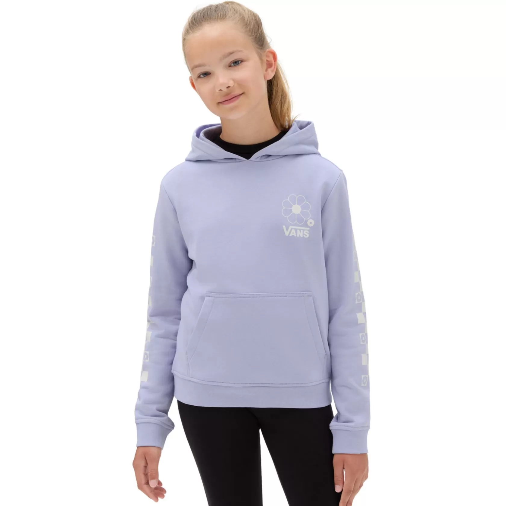 Vans Ropa Para Chicas (8-14 Años)<Sudadera Con Capucha Fairlands Floral De Ninas (8-14 Anos) Purpura