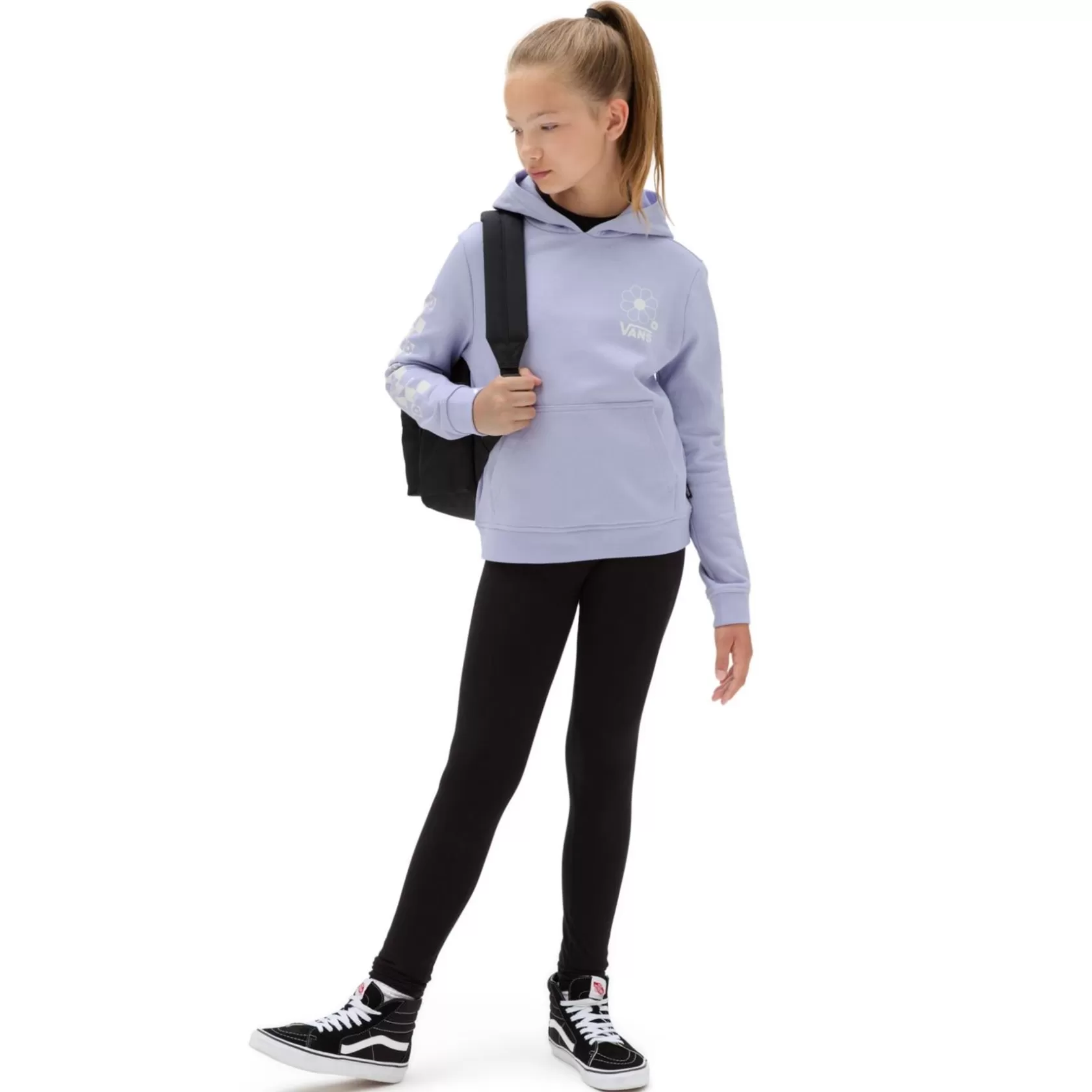 Vans Ropa Para Chicas (8-14 Años)<Sudadera Con Capucha Fairlands Floral De Ninas (8-14 Anos) Purpura