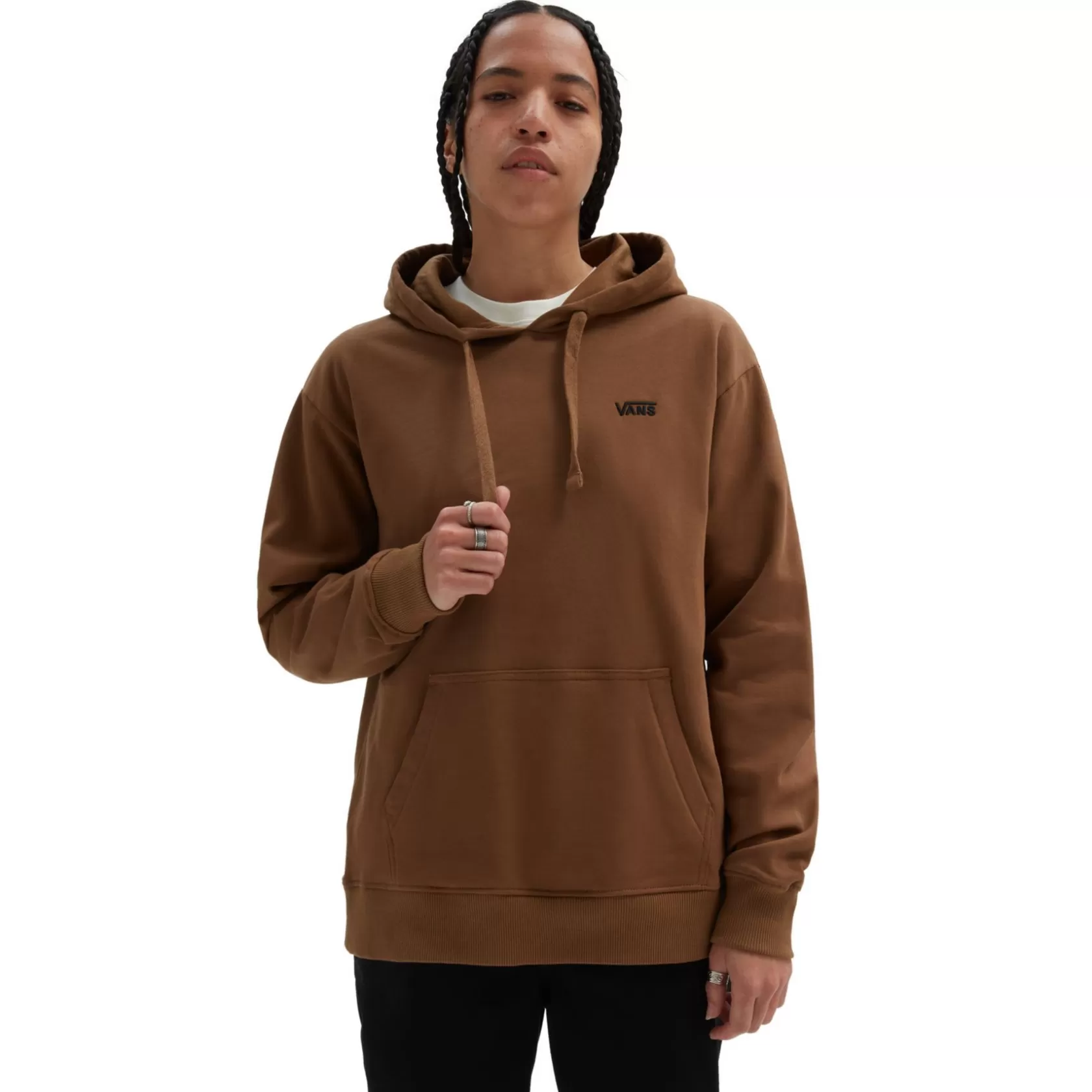 Vans Sudaderas<Sudadera Con Capucha Flying V De Corte Boyfriend Marron