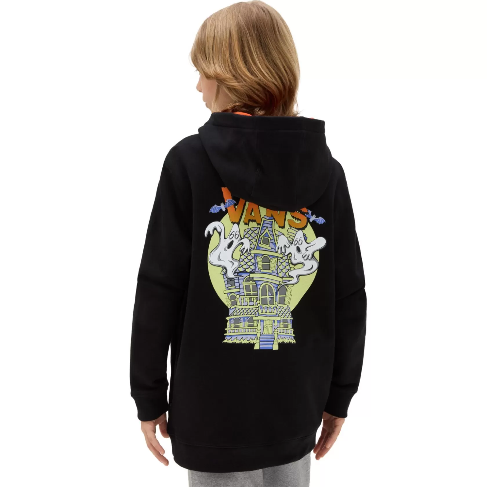 Vans Ropa Para Chicos (8-14 Años)<Sudadera Con Capucha Haunted House Of De Niños (8-14 Anos) Negro