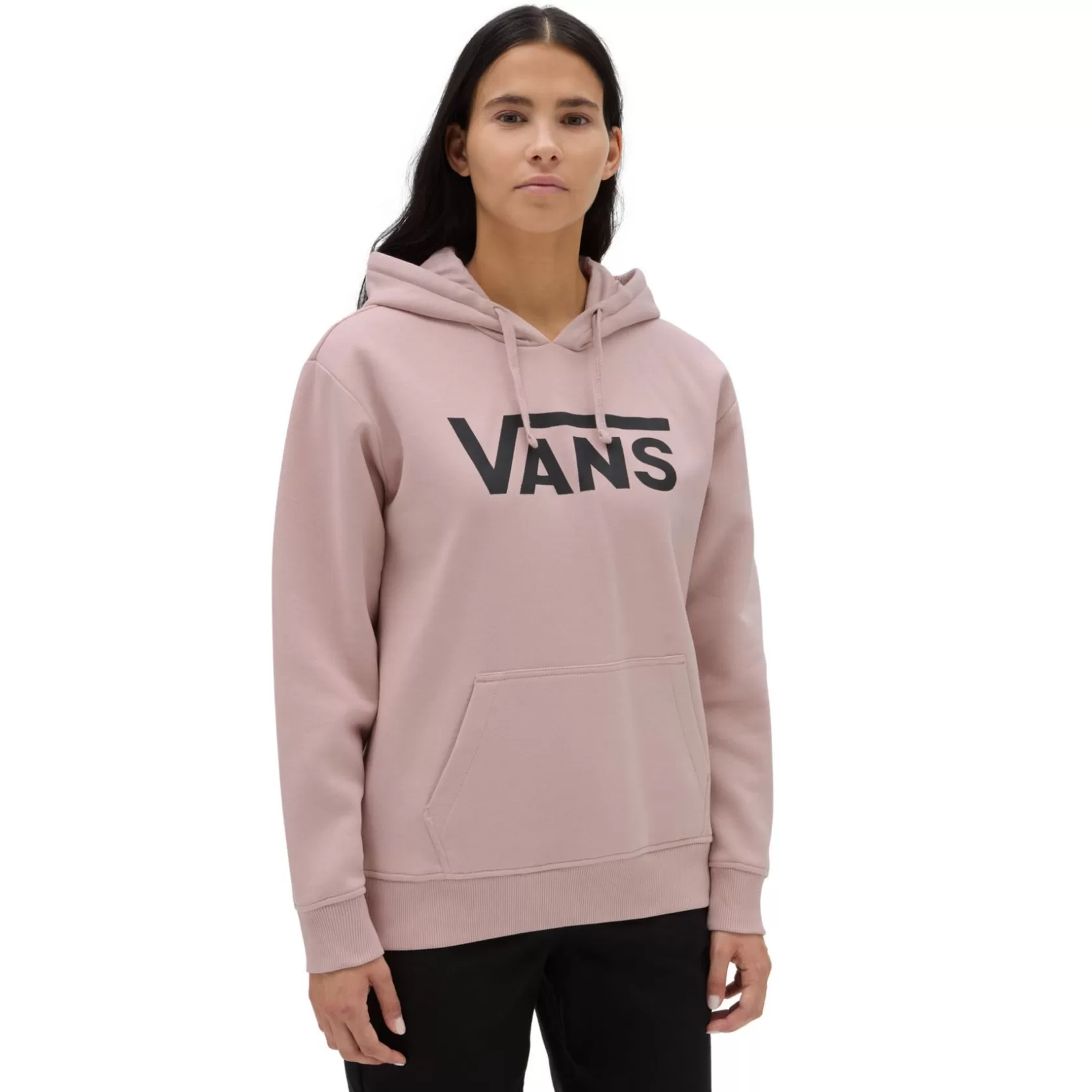 Vans Sudaderas<Sudadera Con Capucha Sin Cierre Classic V De Corte Boyfriend Rosa
