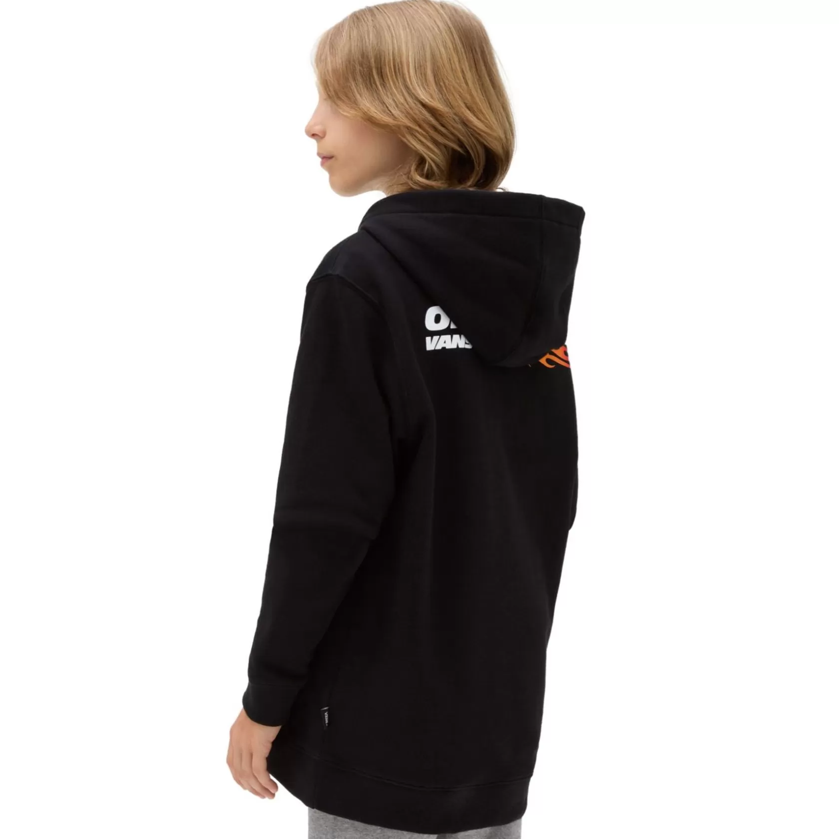 Vans Ropa Para Chicos (8-14 Años)<Sudadera Con Capucha Up In Flames De Niños (8-14 Anos) Negro