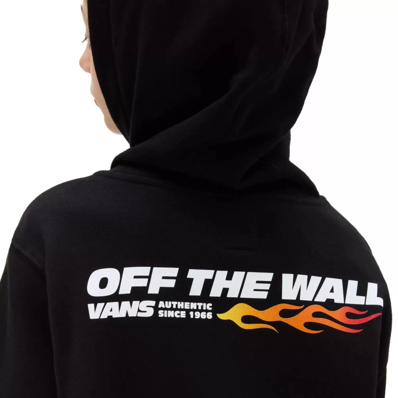 Vans Ropa Para Chicos (8-14 Años)<Sudadera Con Capucha Up In Flames De Niños (8-14 Anos) Negro