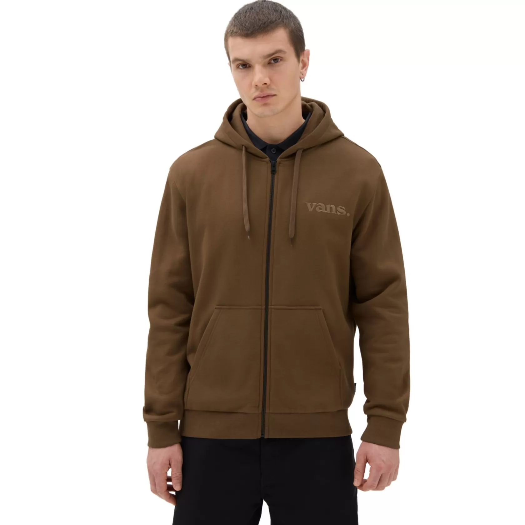 Vans Sudaderas<Sudadera De Corte Holgado Con Capucha Essential Marron
