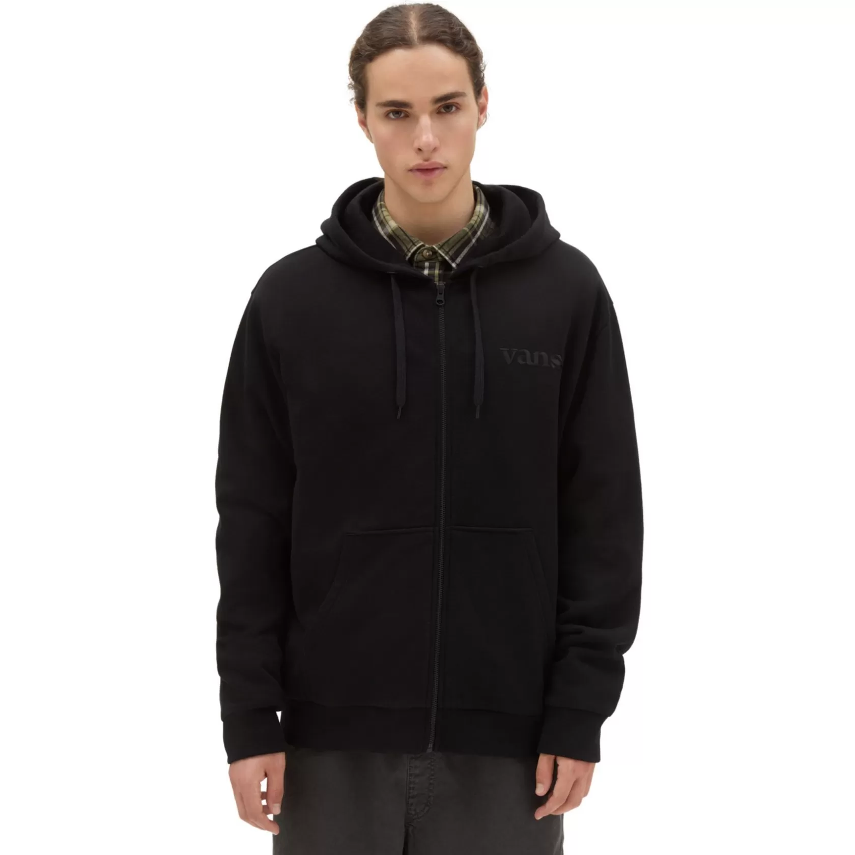 Vans Sudaderas<Sudadera De Corte Holgado Con Capucha Essential Negro