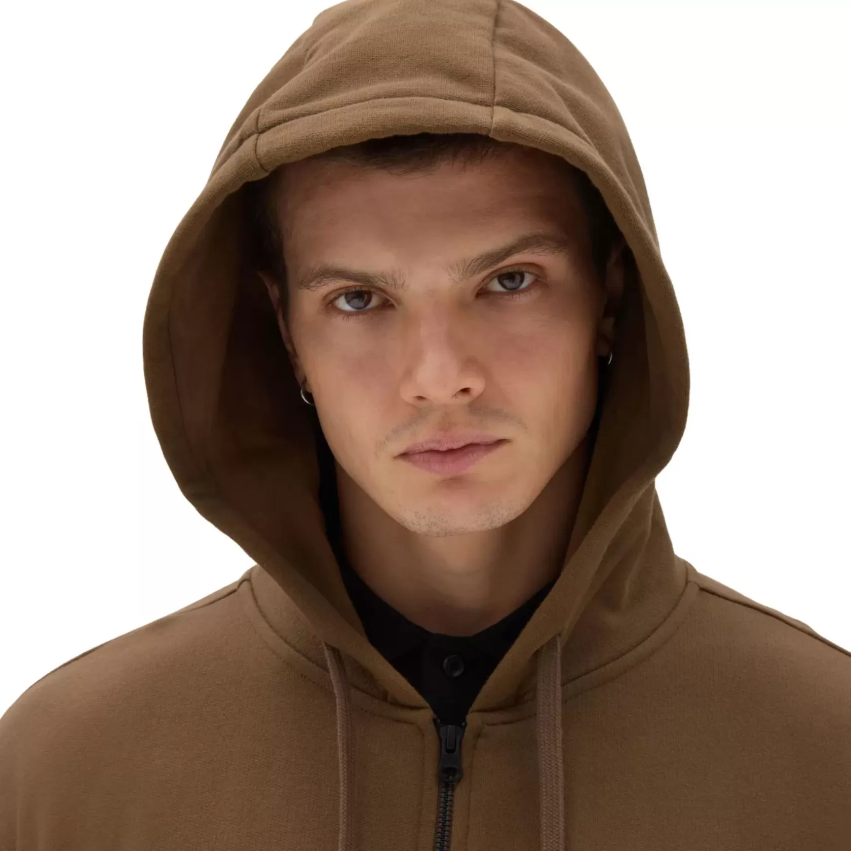 Vans Sudaderas<Sudadera De Corte Holgado Con Capucha Essential Marron