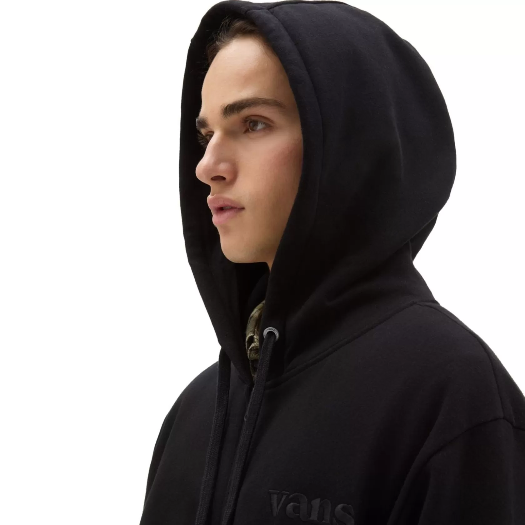 Vans Sudaderas<Sudadera De Corte Holgado Con Capucha Essential Negro