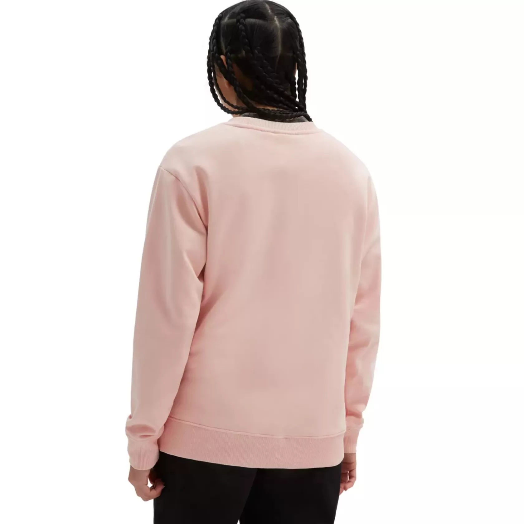 Vans Sudaderas<Sudadera De Cuello Redondo Flying V De Corte Boyfriend Rosa