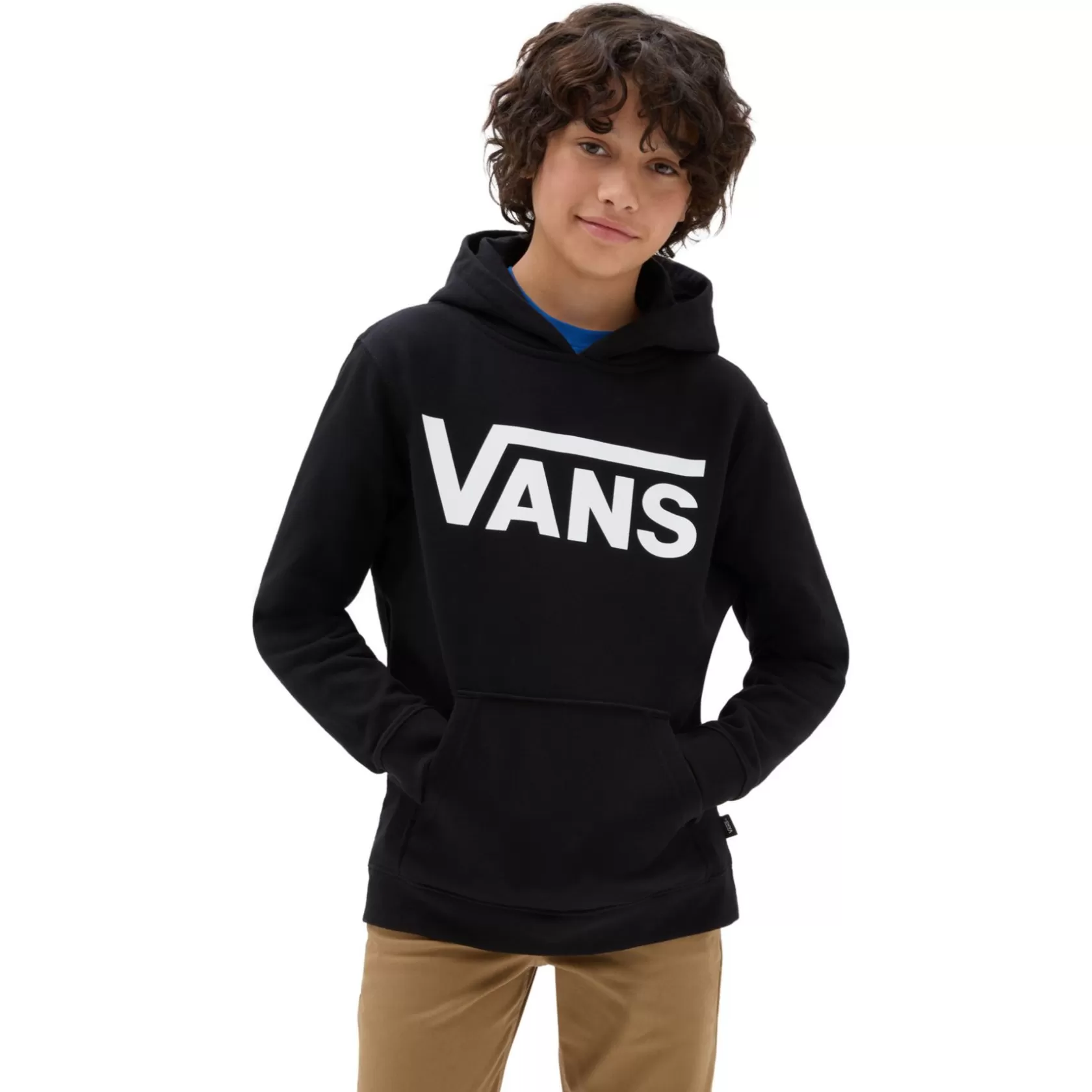 Vans Ropa Para Chicos (8-14 Años)<Sudadera De Niños Con Capucha Sin Cierre Classic De (8-14 Anos) Negro