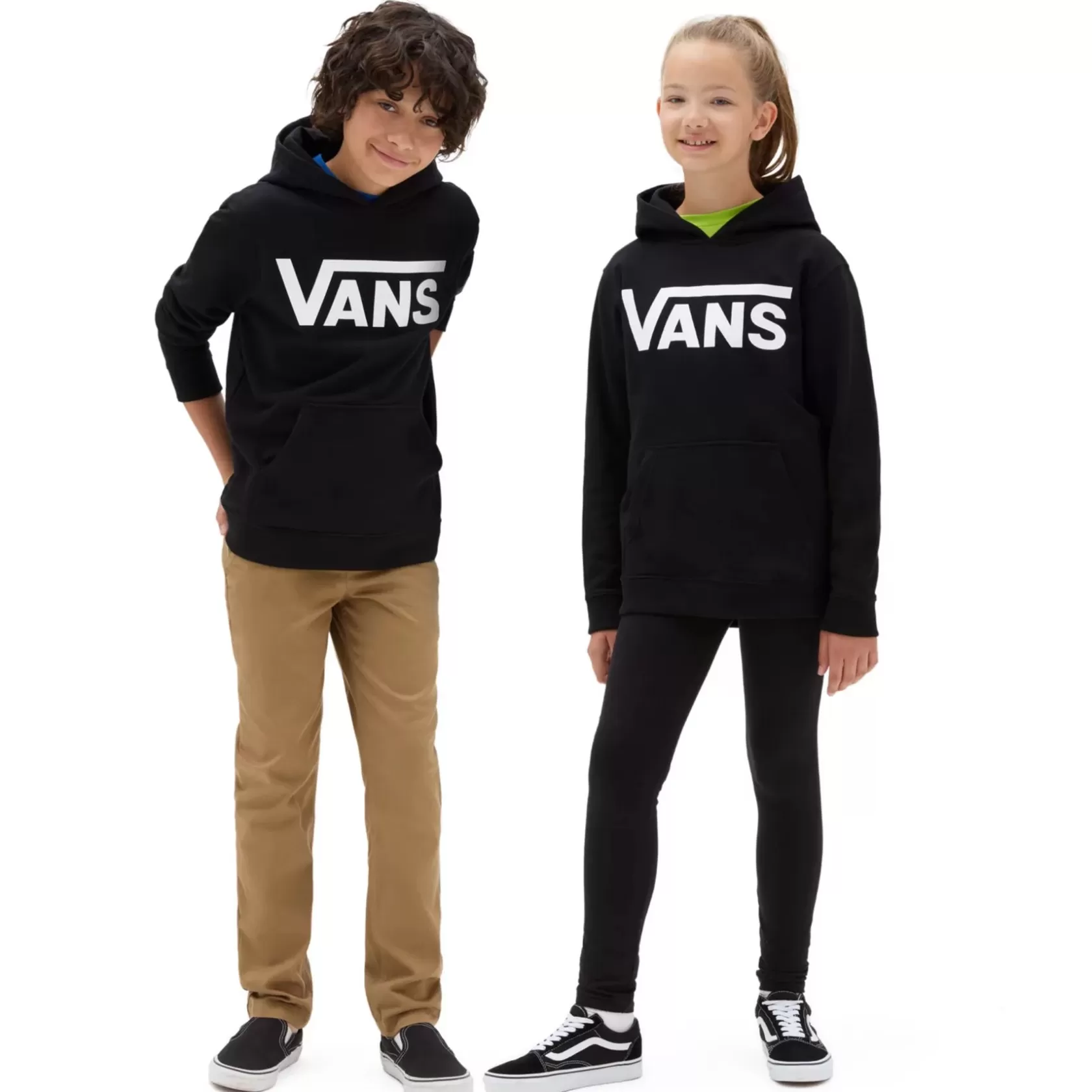 Vans Ropa Para Chicos (8-14 Años)<Sudadera De Niños Con Capucha Sin Cierre Classic De (8-14 Anos) Negro