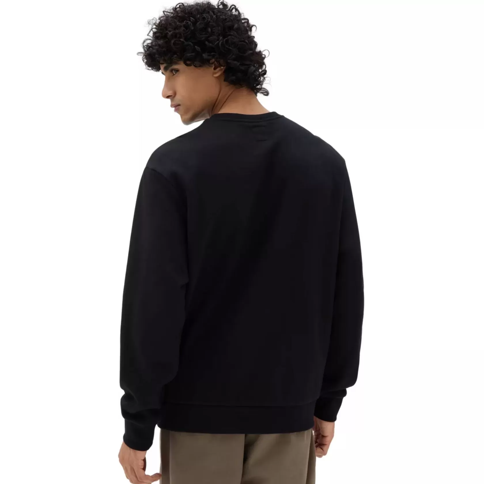 Vans Sudaderas<Sudadera Essential De Cuello Redondo Y Corte Holgado Negro