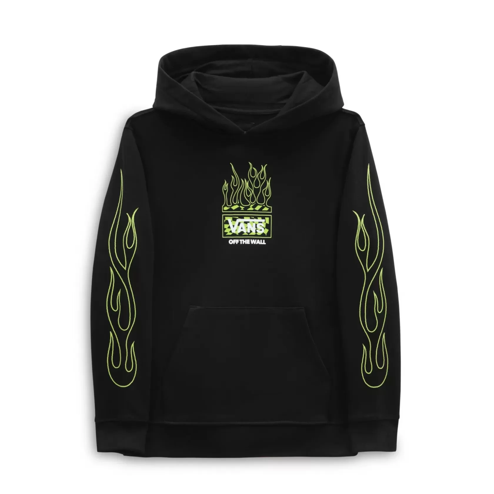 Vans Ropa Para Chicos (8-14 Años)<Sudadera Sin Cierre Con Capucha De Niños Neon Flames (8-14 Anos) Negro
